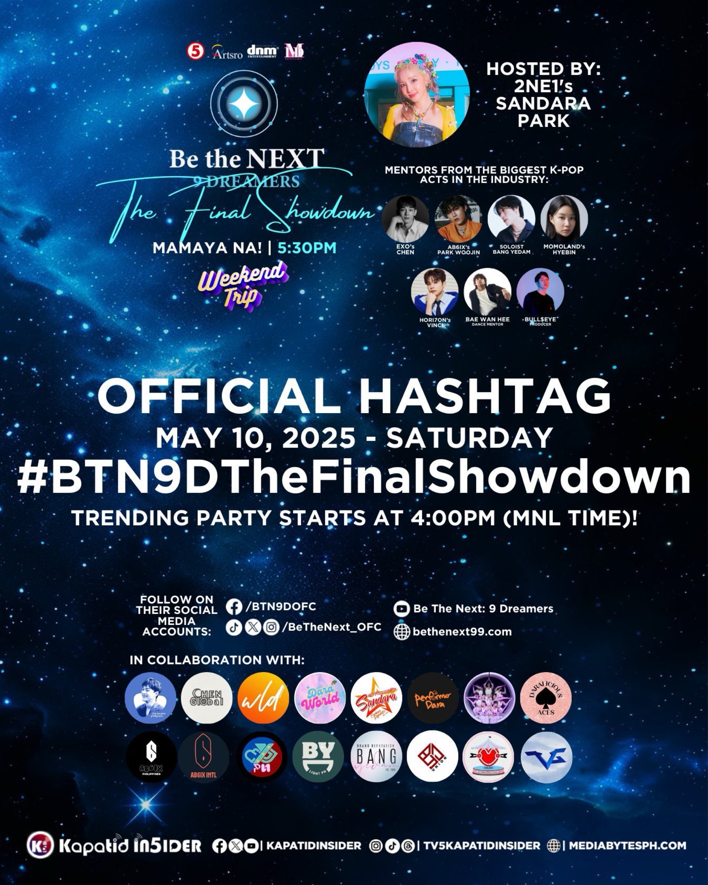Be The Next 9 Dreamers: The Final Showdown in Manila