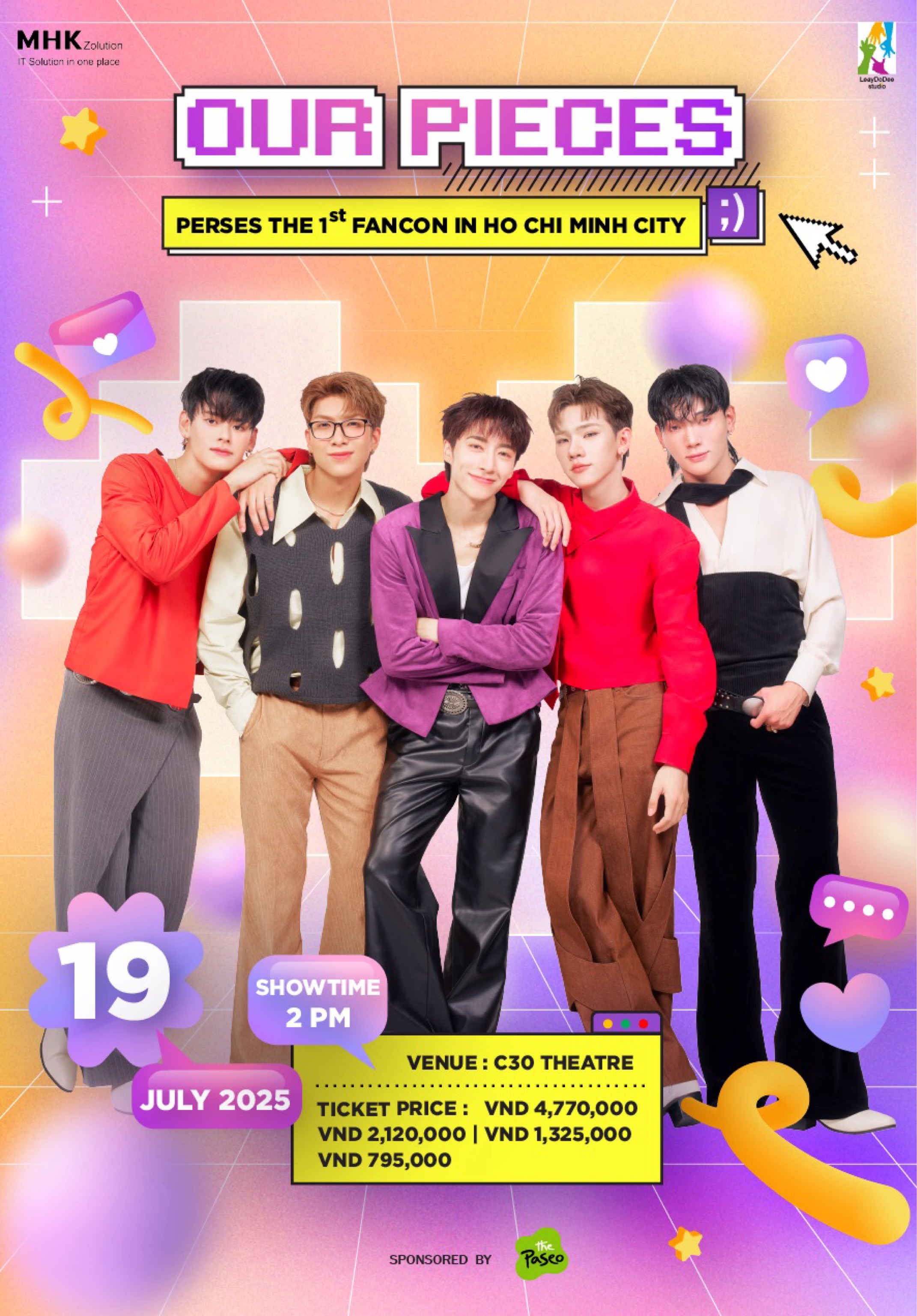 OUR PIECES - PERSES The 1st Fancon in Ho Chi Minh City