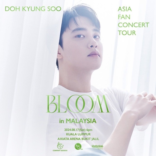 DOH KYUNGSOO ASIA FAN CONCERT TOUR BLOOM IN MALAYSIA