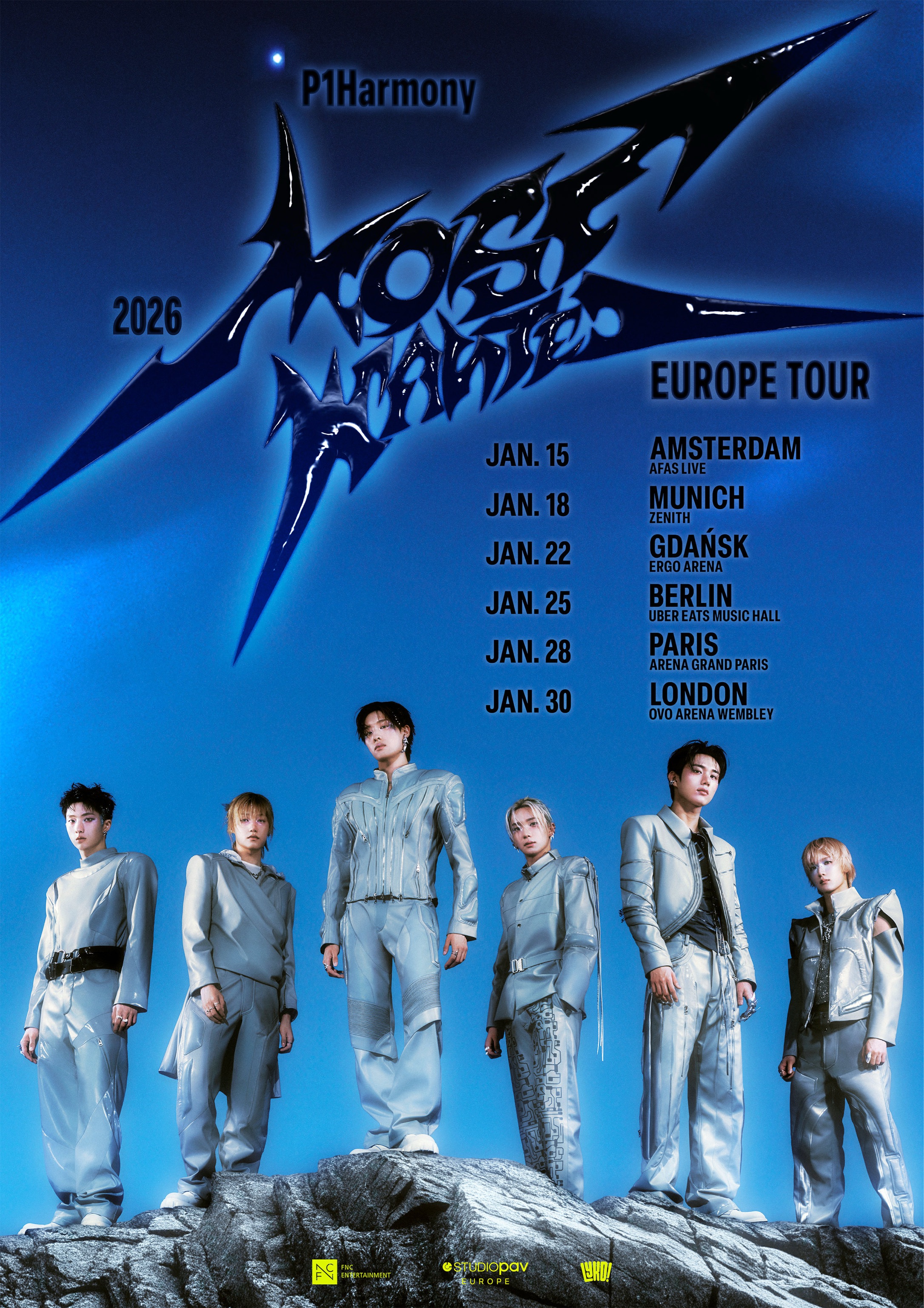 P1Harmony 2026 Europe Tour Most Wanted IN PARIS
