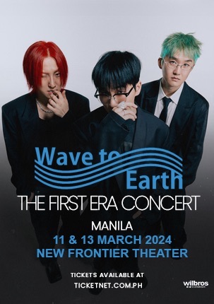 wave to earth ‘The First Era Concert’ in Manila