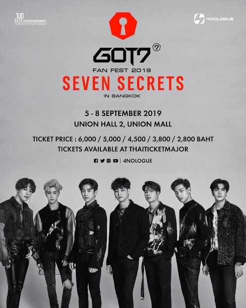 GOT7 FAN FEST 2019 SEVEN SECRETS