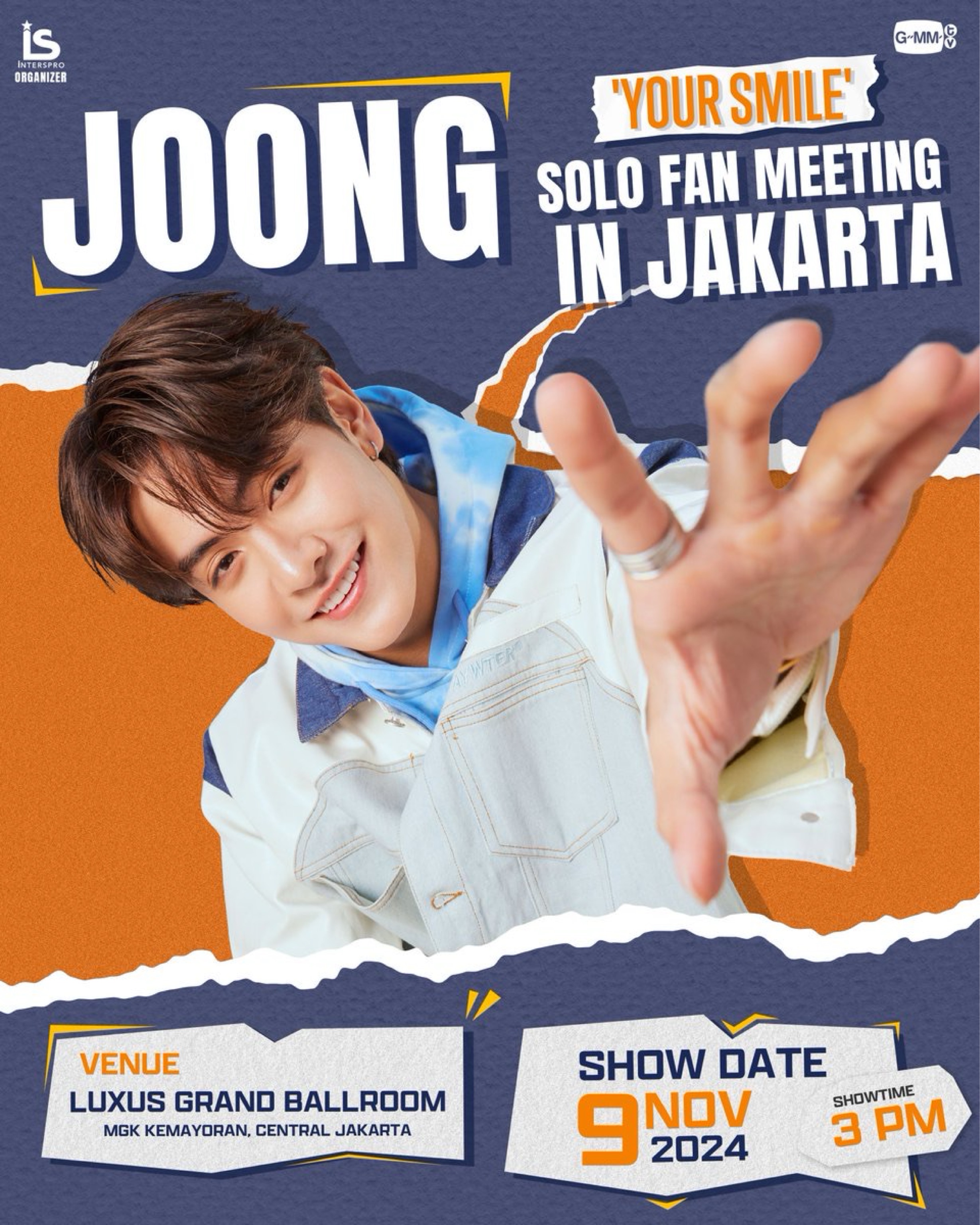 Joong “Your Smile” Solo Fan Meeting in Jakarta