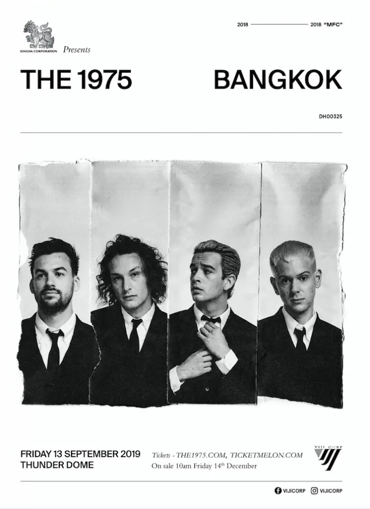 The 1975 Live in Bangkok 2019