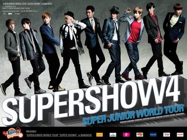 Fanta Playtime Presents Super Junior World Tour Super Show 4 in BANGKOK (Day 2)