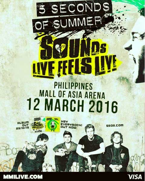 5 SECONDS OF SUMMER SOUNDS LIVE FEELS LIVE