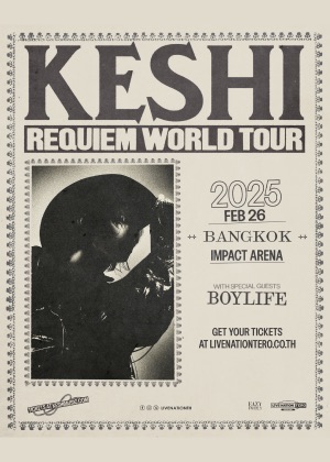 keshi REQUIEM WORLD TOUR in BKK