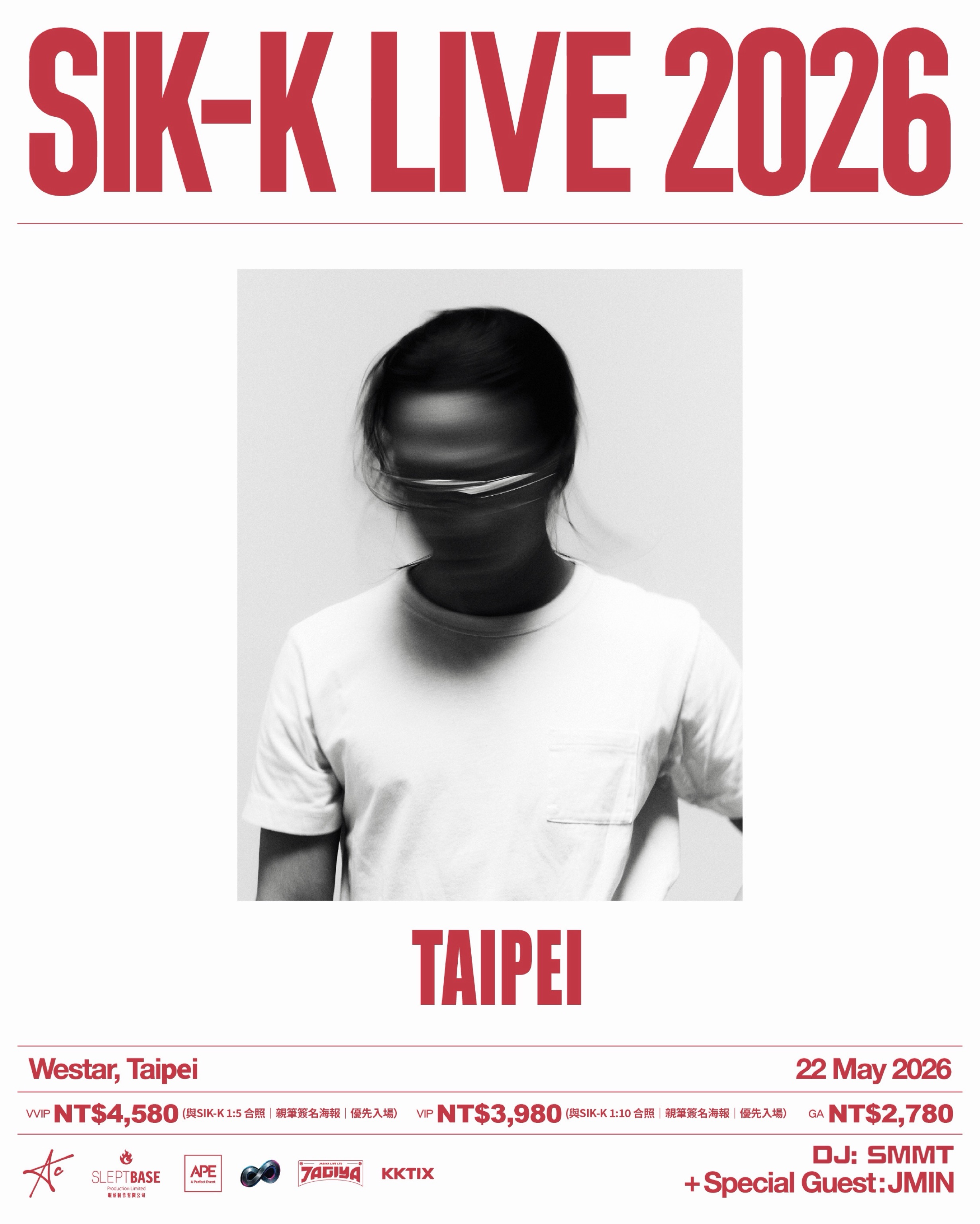 SIK-K LIVE2026 Taipei Tour