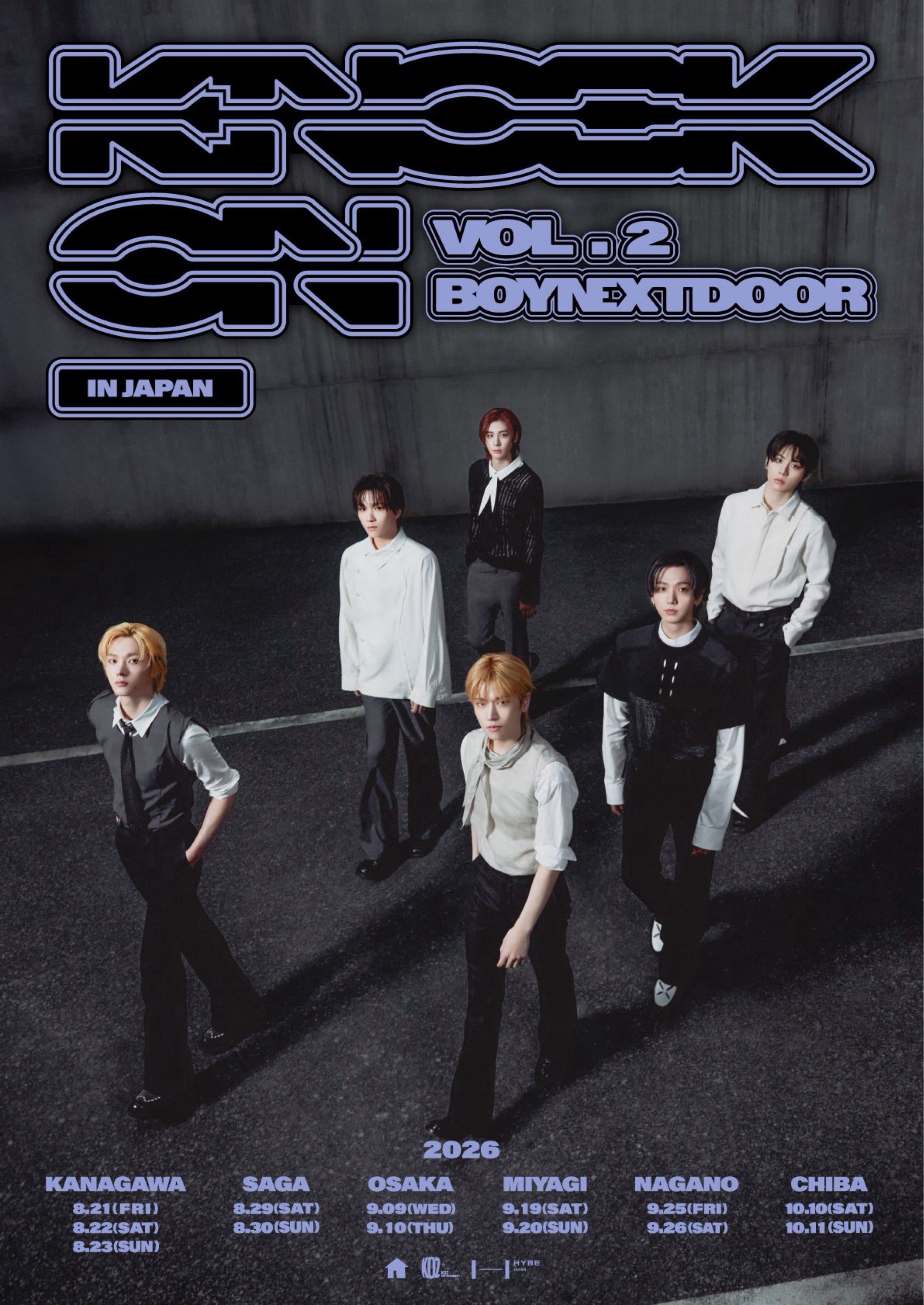 BOYNEXTDOOR TOUR 'KNOCK ON Vol.2' IN SAGA