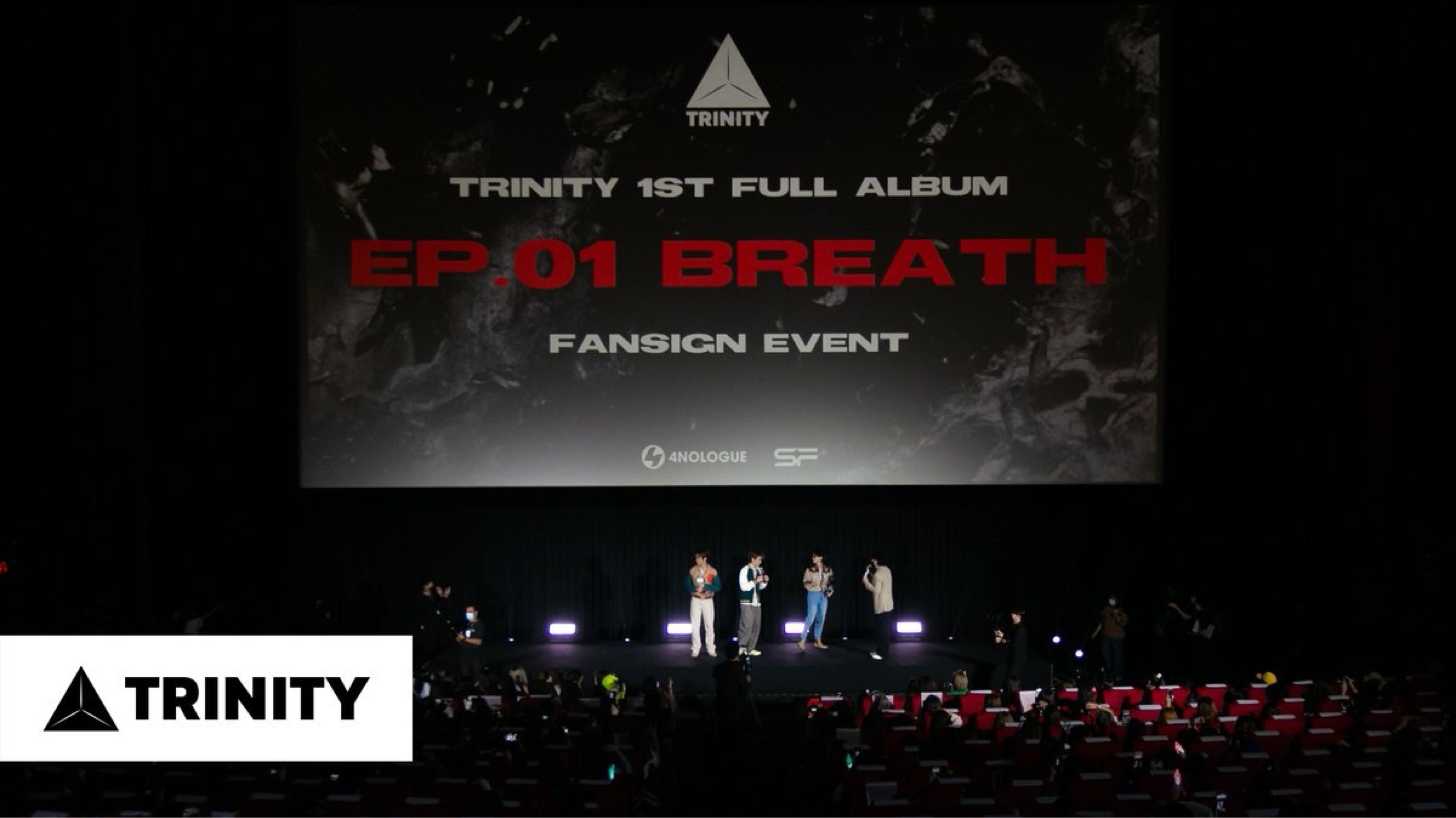 TRINITY 1ST FULL ALBUM EP.01 BREATH FANSIGN EVENT
