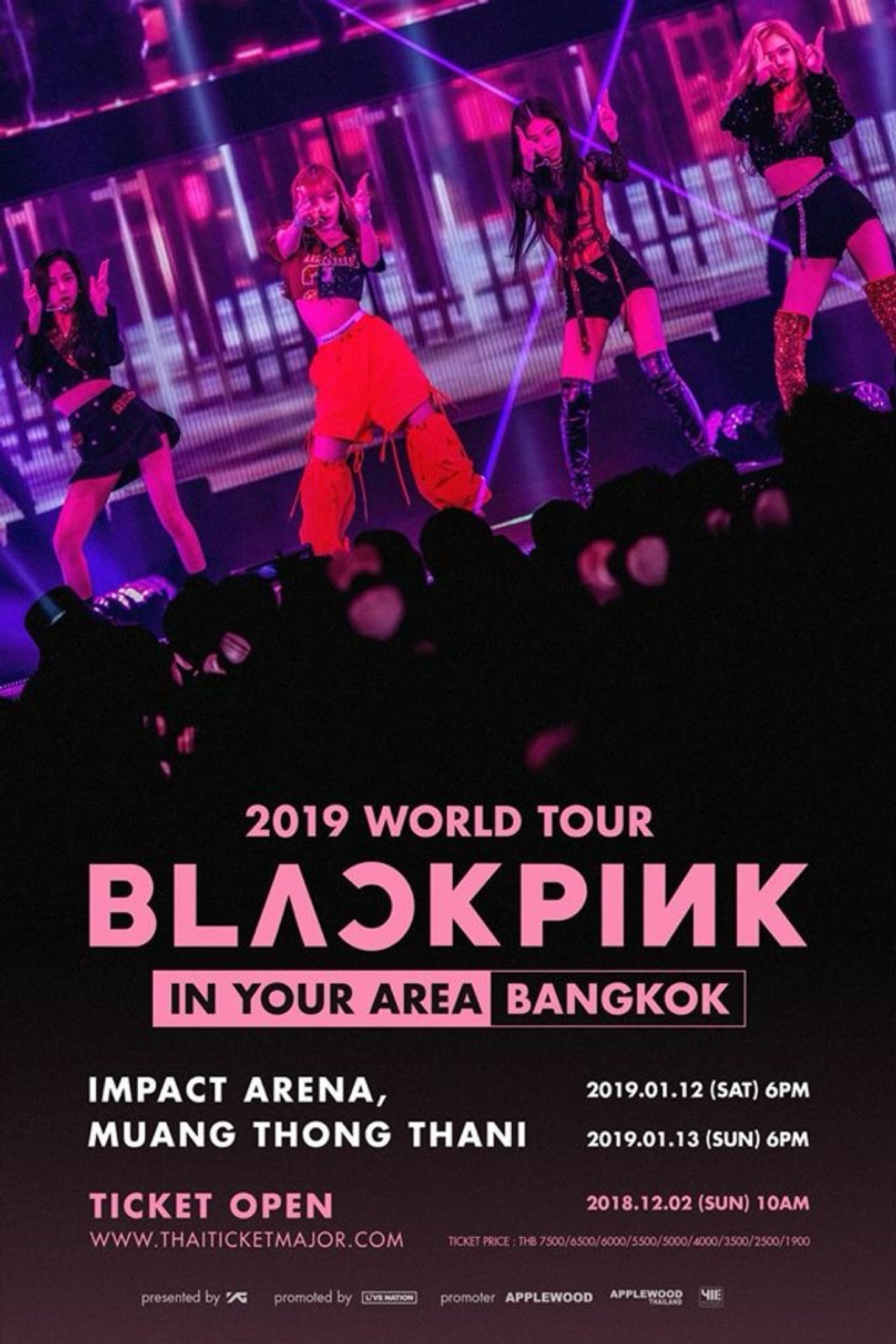 BLACKPINK < IN YOUR AREA > WORLD TOUR 2019