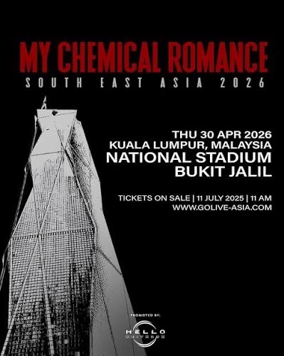 MY CHEMICAL ROMANCE SOUTH EAST ASIA 2026