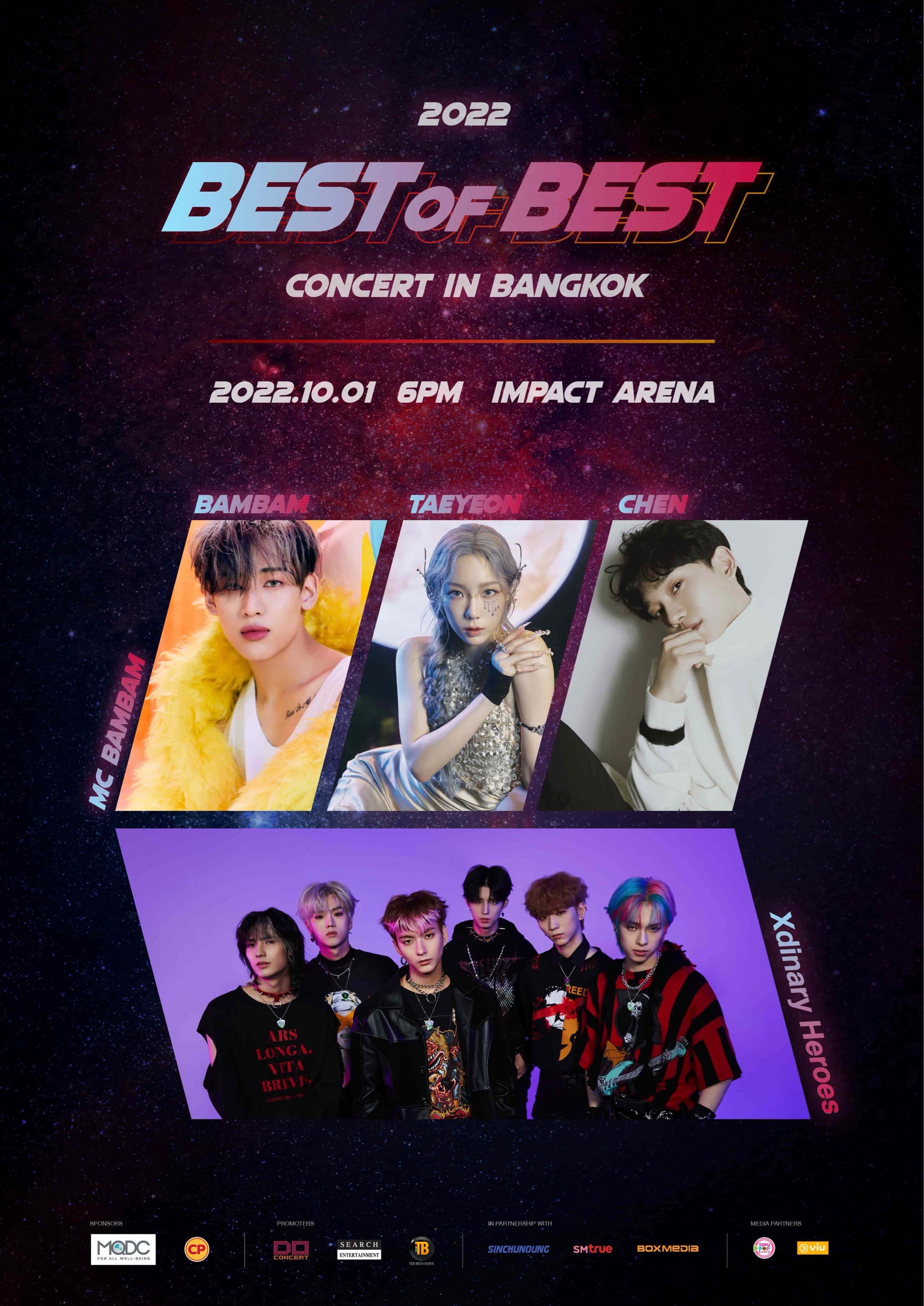 BEST OF BEST concert in Bangkok 2022