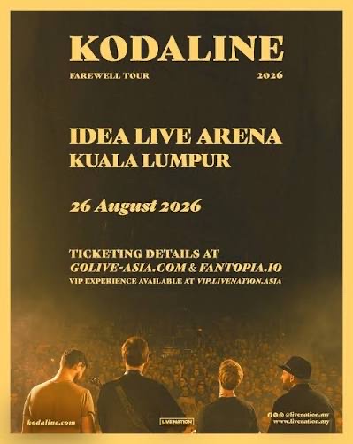 Kodaline Farewell Tour