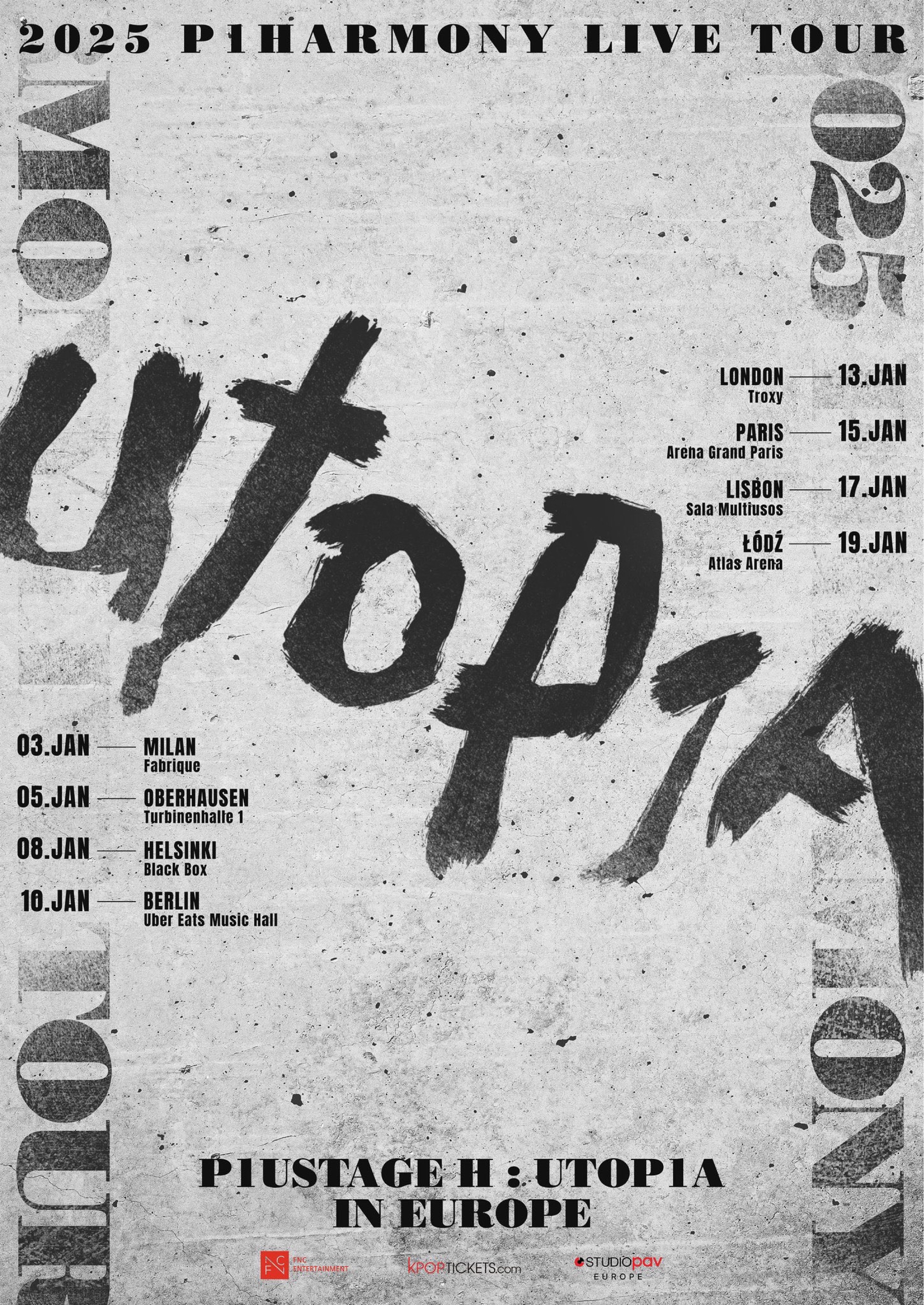 P1Harmony 2025 P1USTAGE H : UTOPIA IN PARIS
