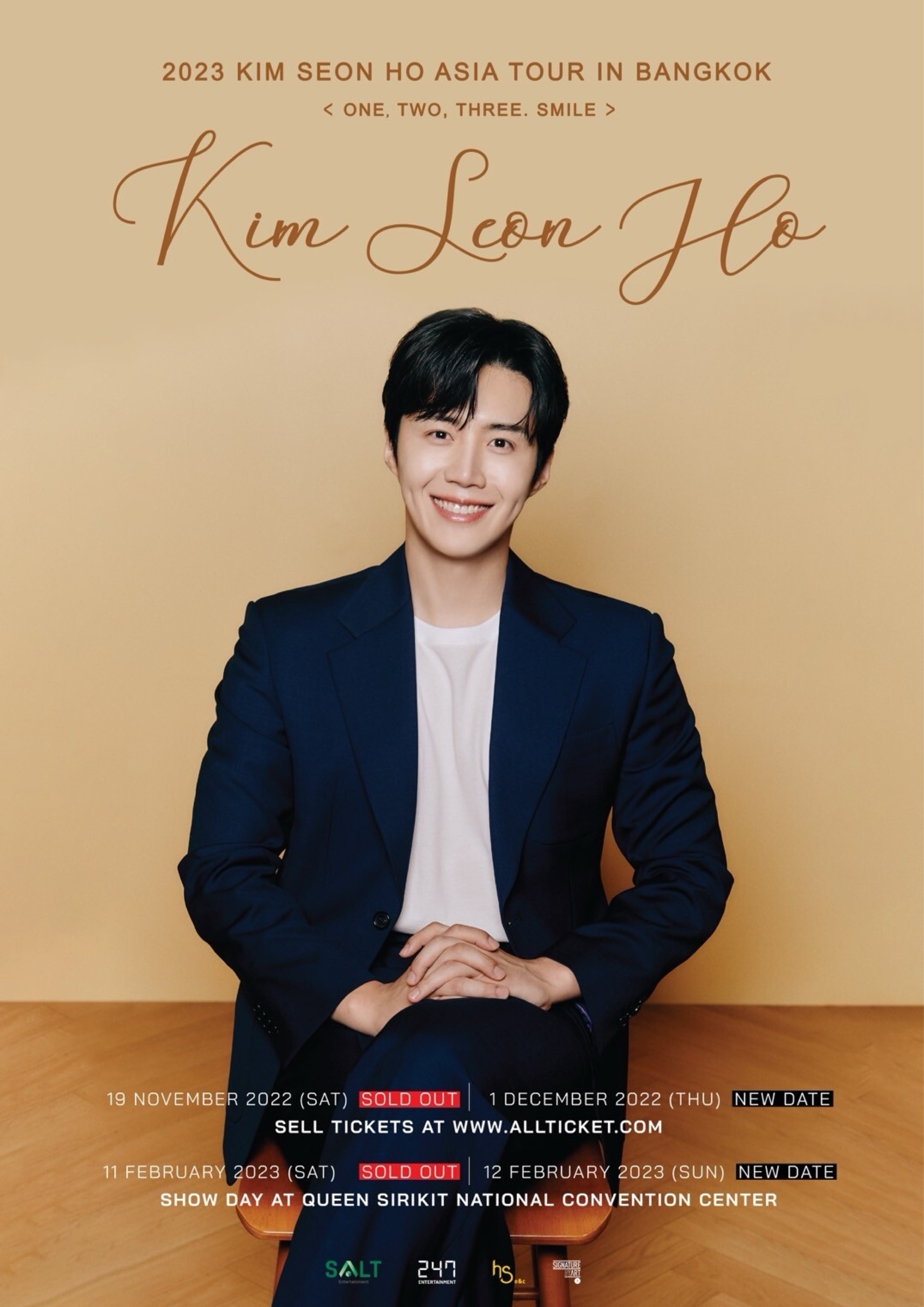 KIM SEON HO ASIA TOUR IN THAILAND < ONE, TWO, THREE. SMILE >
