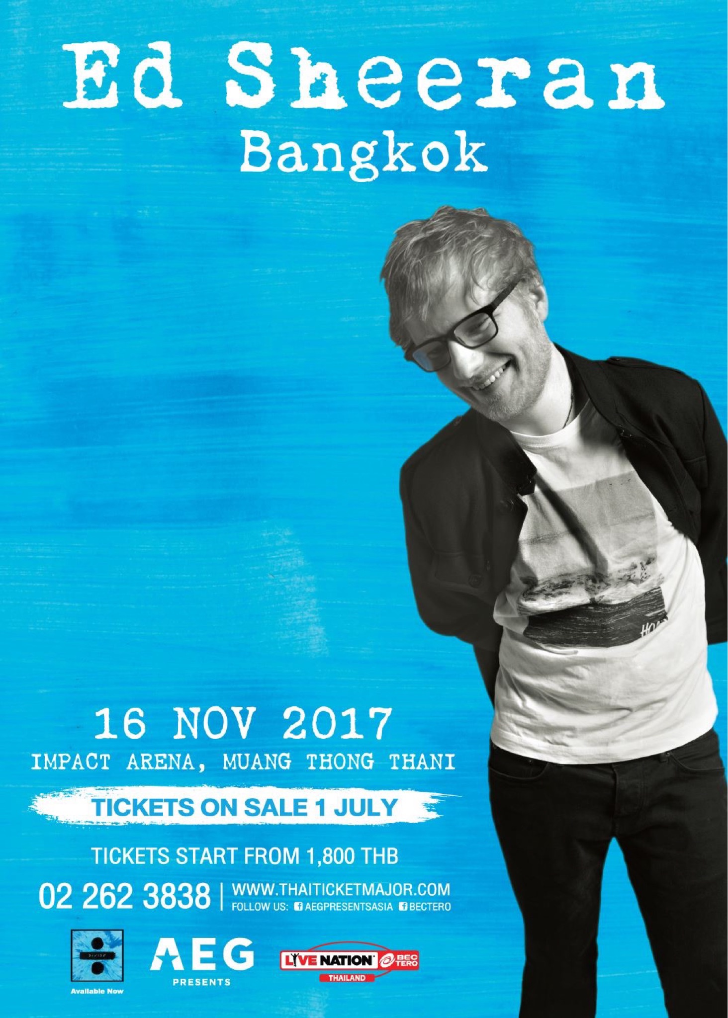 Ed Sheeran Live in Bangkok 2017