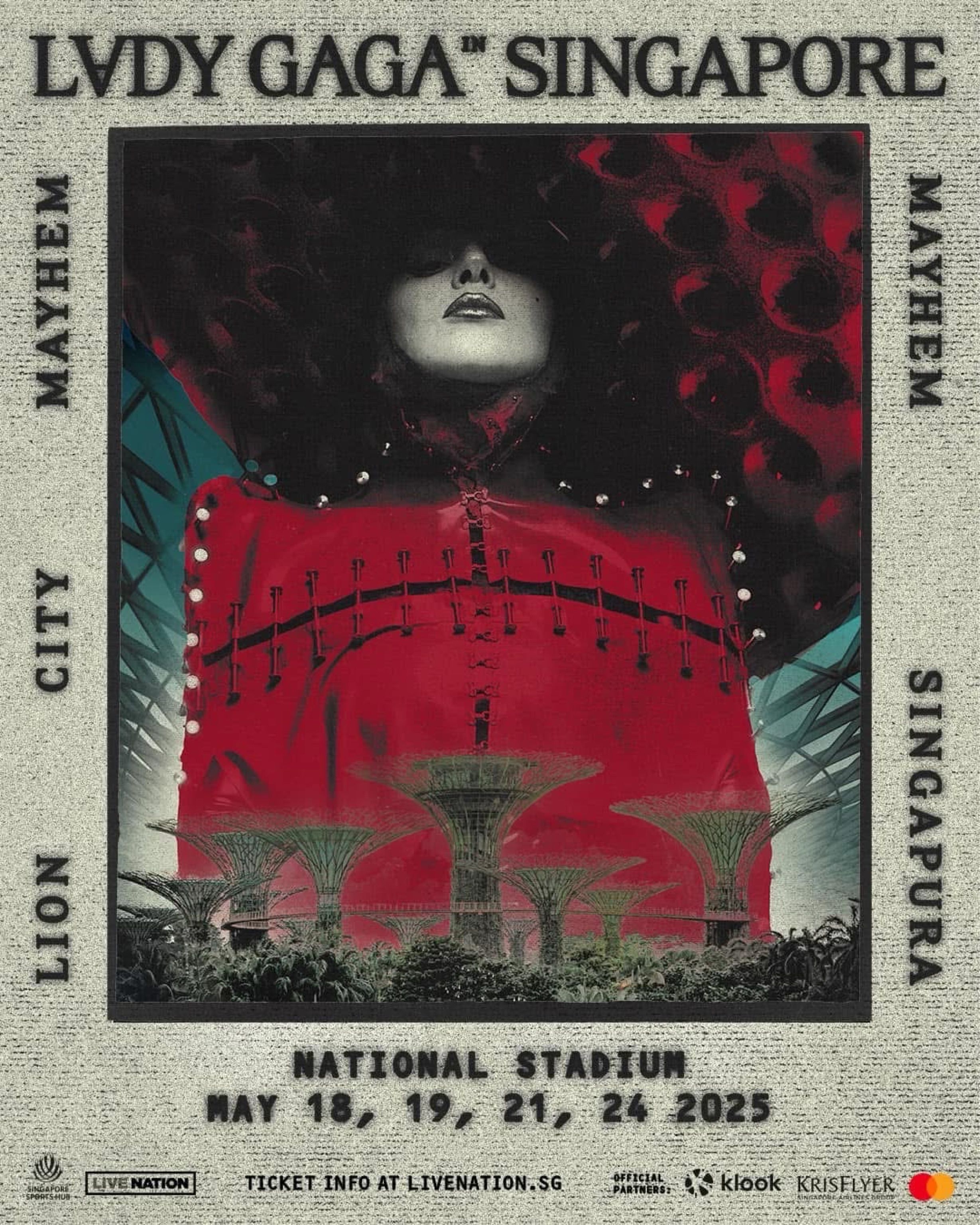 LADY GAGA IN SINGAPORE