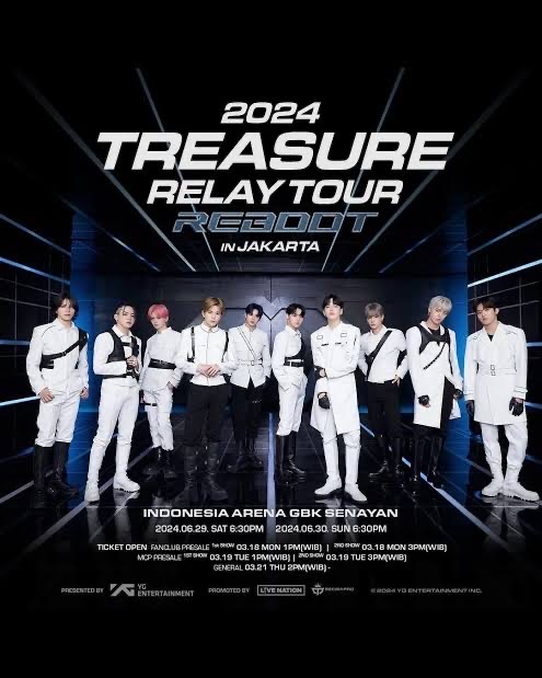 TREASURE 2024 'REBOOT’ TOUR IN JAKARTA