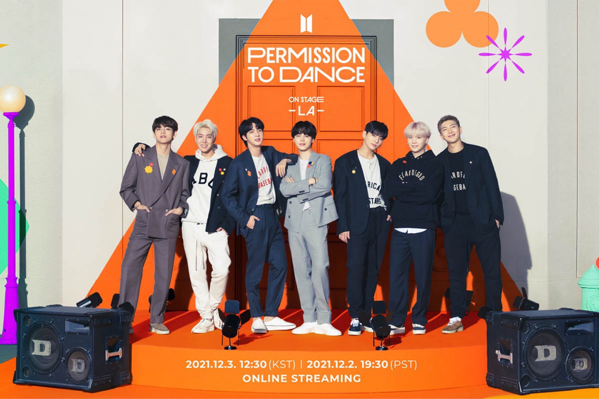 BTS PERMISSION TO DANCE ON STAGE - LA
