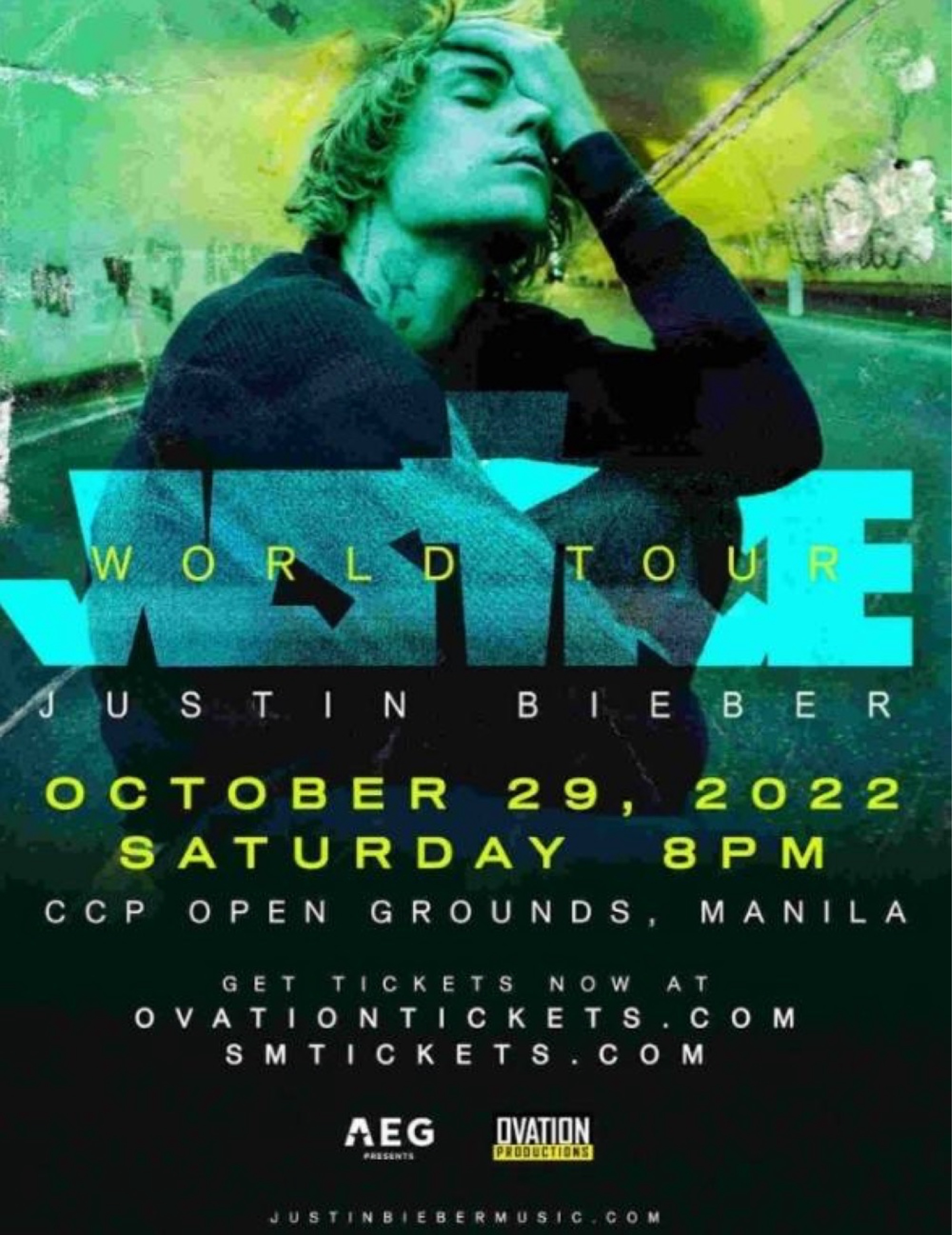 Justin Bieber Justice World Tour