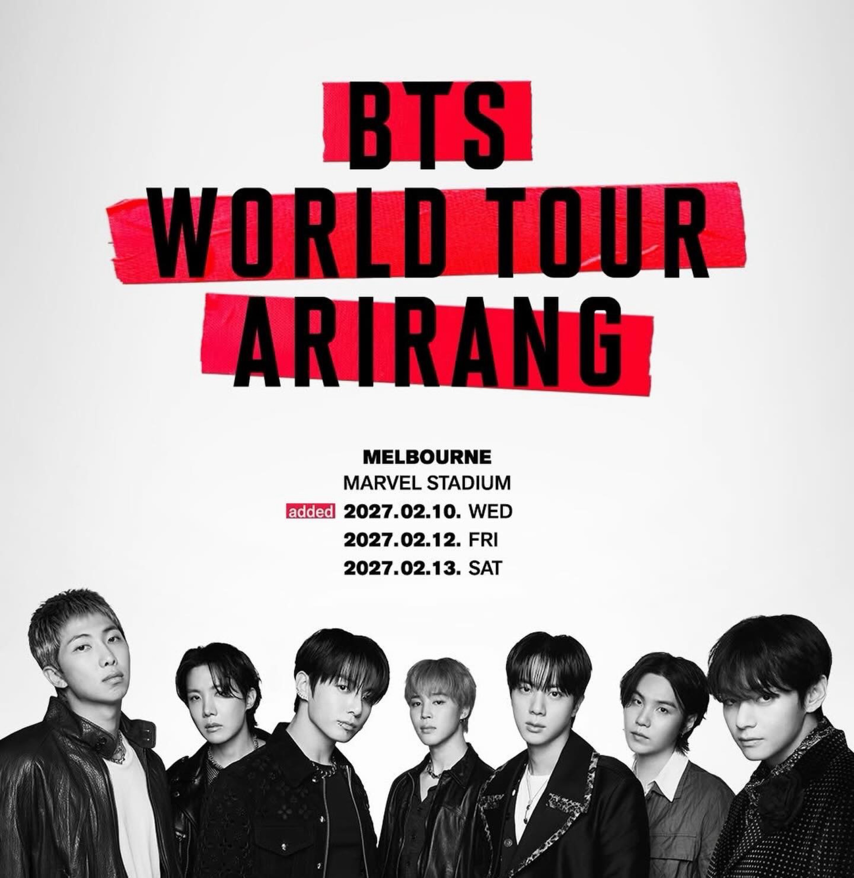 BTS < ARIRANG > IN MELBOURNE