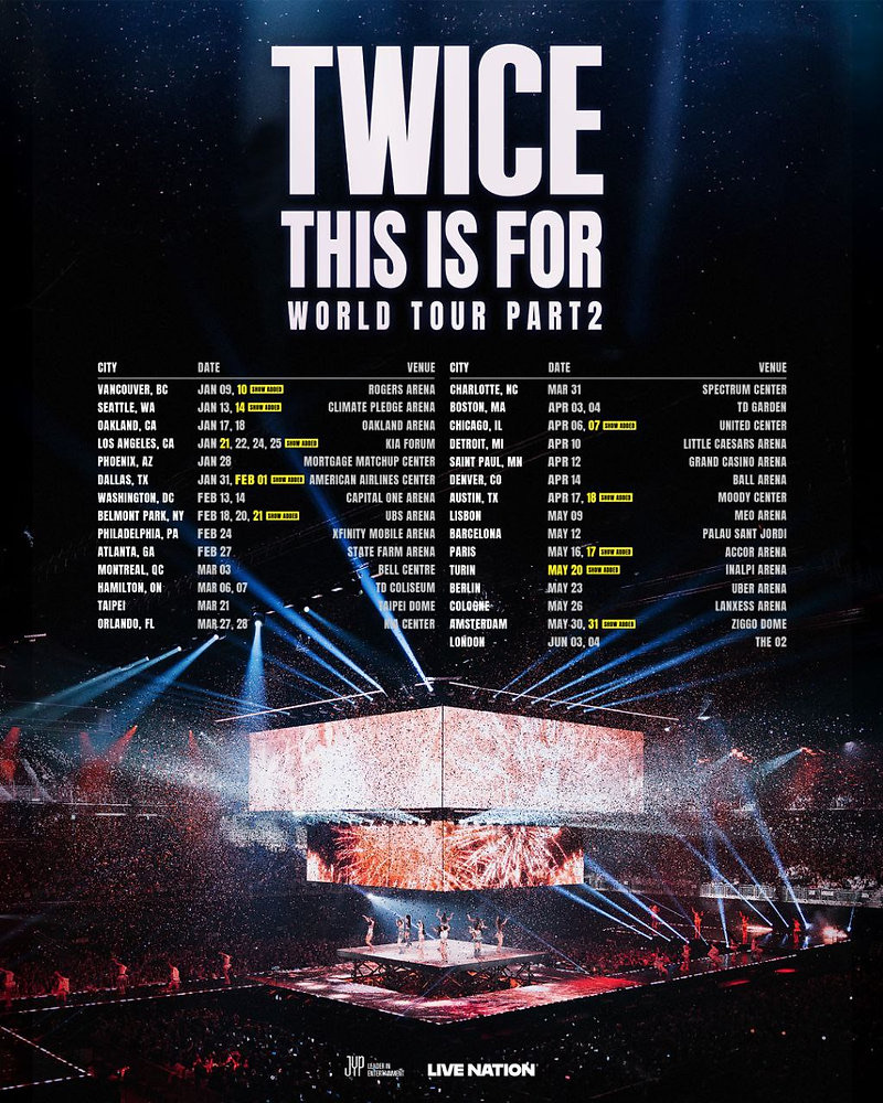 TWICE <THIS IS FOR> WORLD TOUR in PARIS