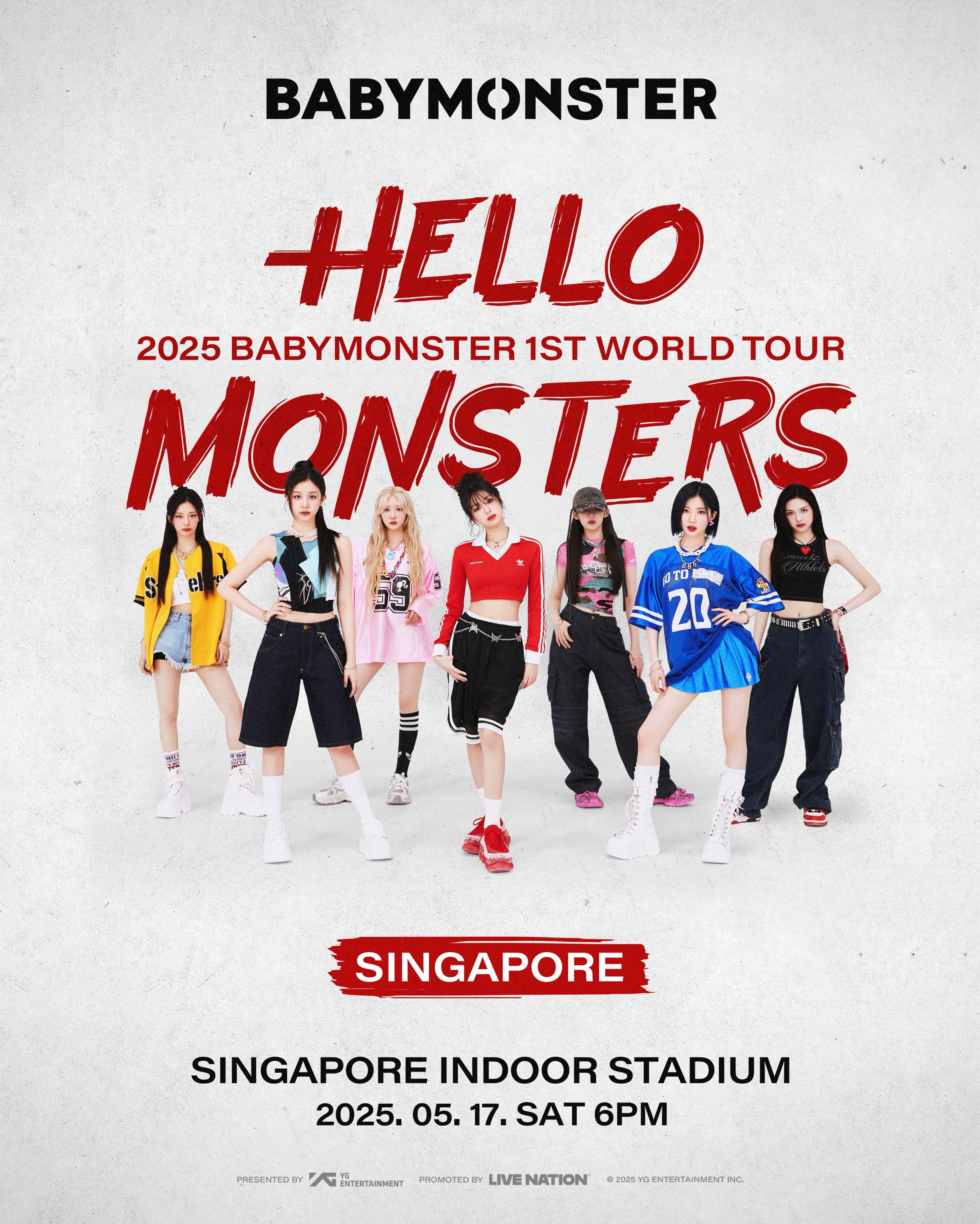 BABYMONSTER 1st WORLD TOUR <HELLO MONSTERS> in SINGAPORE