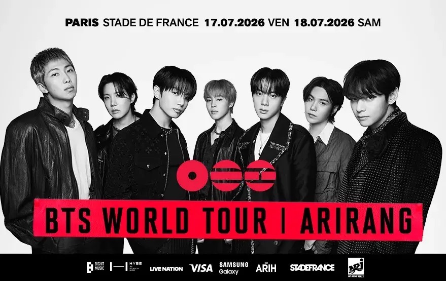 BTS WORLD TOUR 'ARIRANG' in Paris