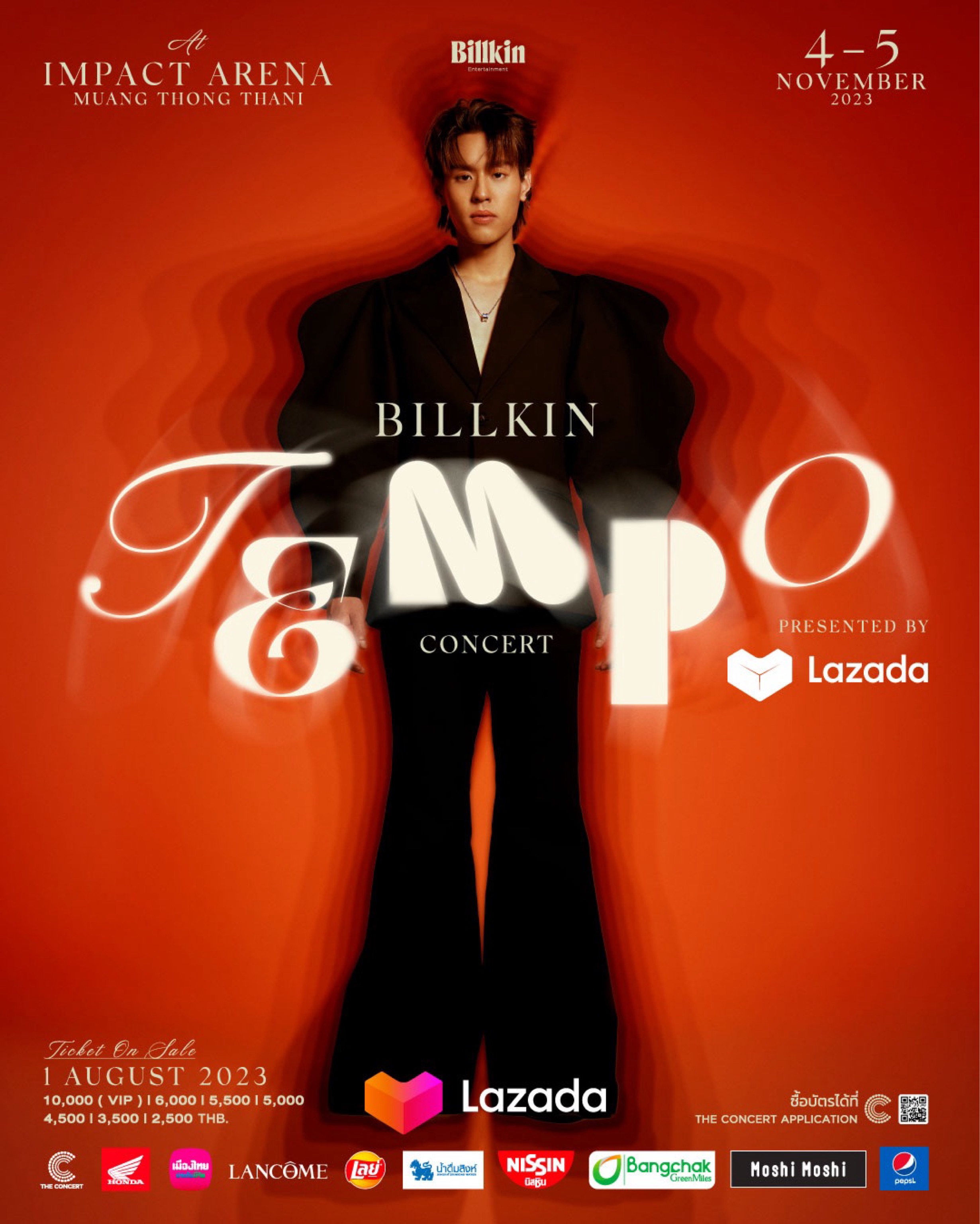 Billkin Tempo Concert Presented by Lazada