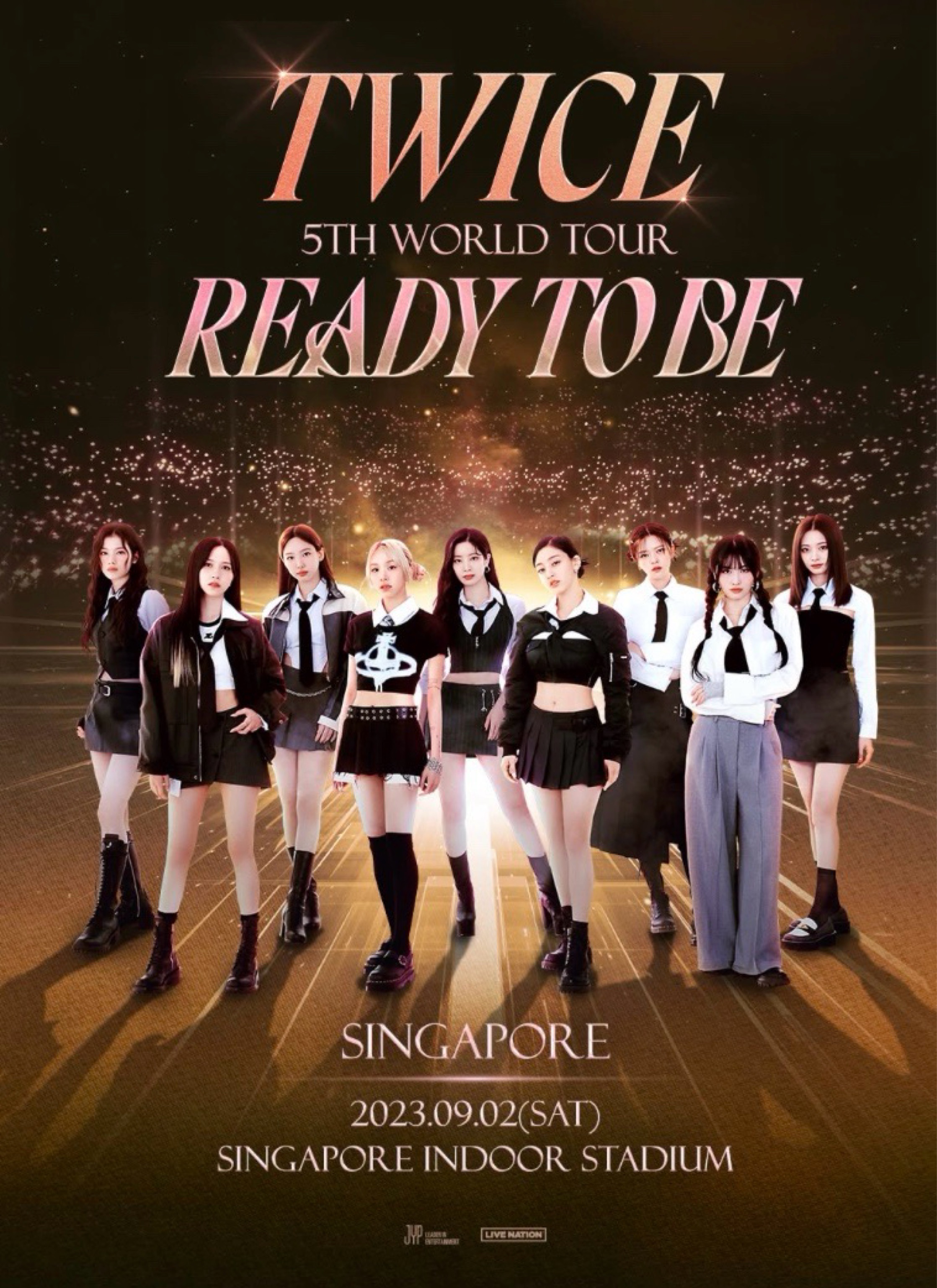 TWICE 5TH WORLD TOUR 'READY TO BE' in Singapore