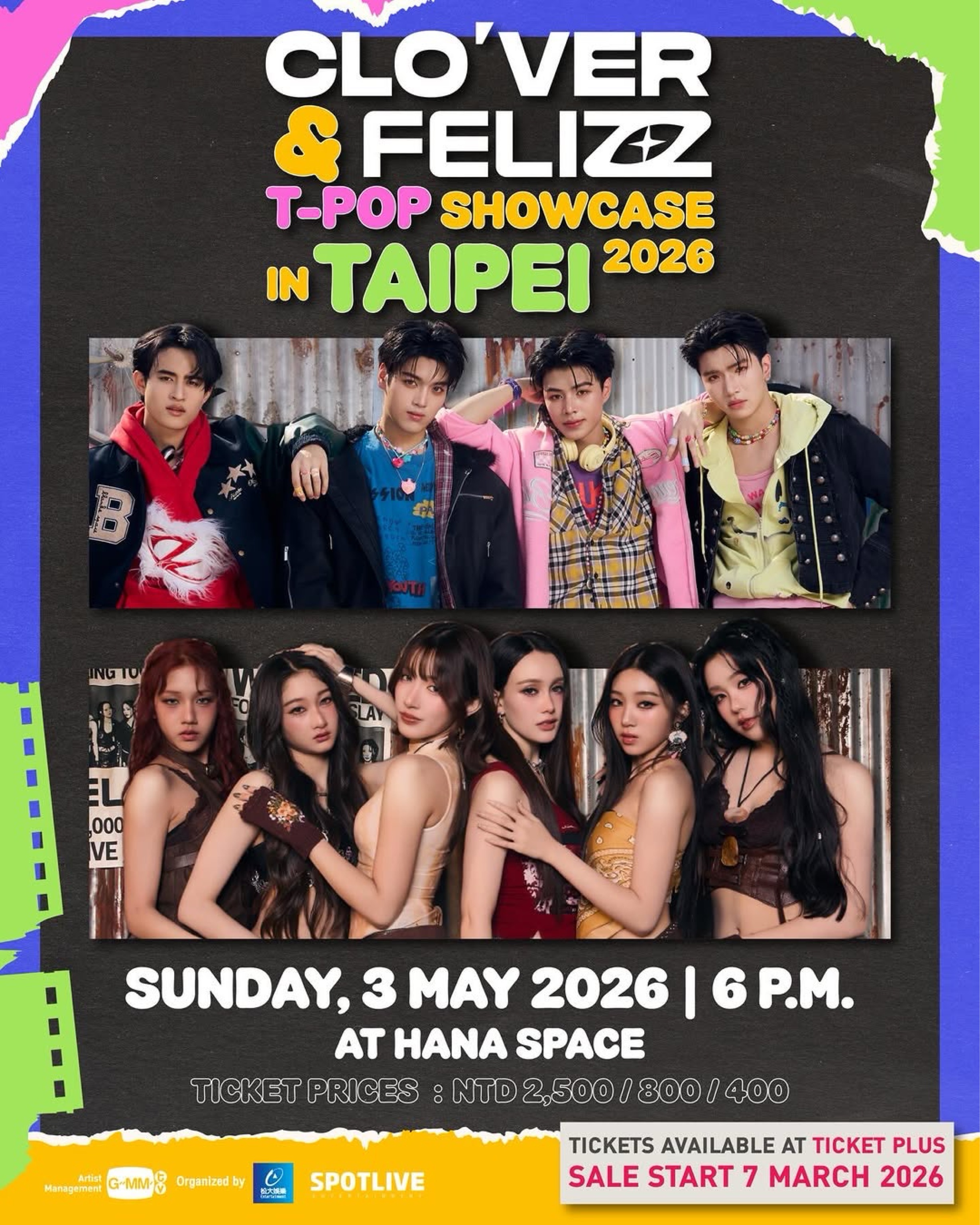 2026 CLO’VER & FELIZZ T-POP SHOWCASE in Taipei