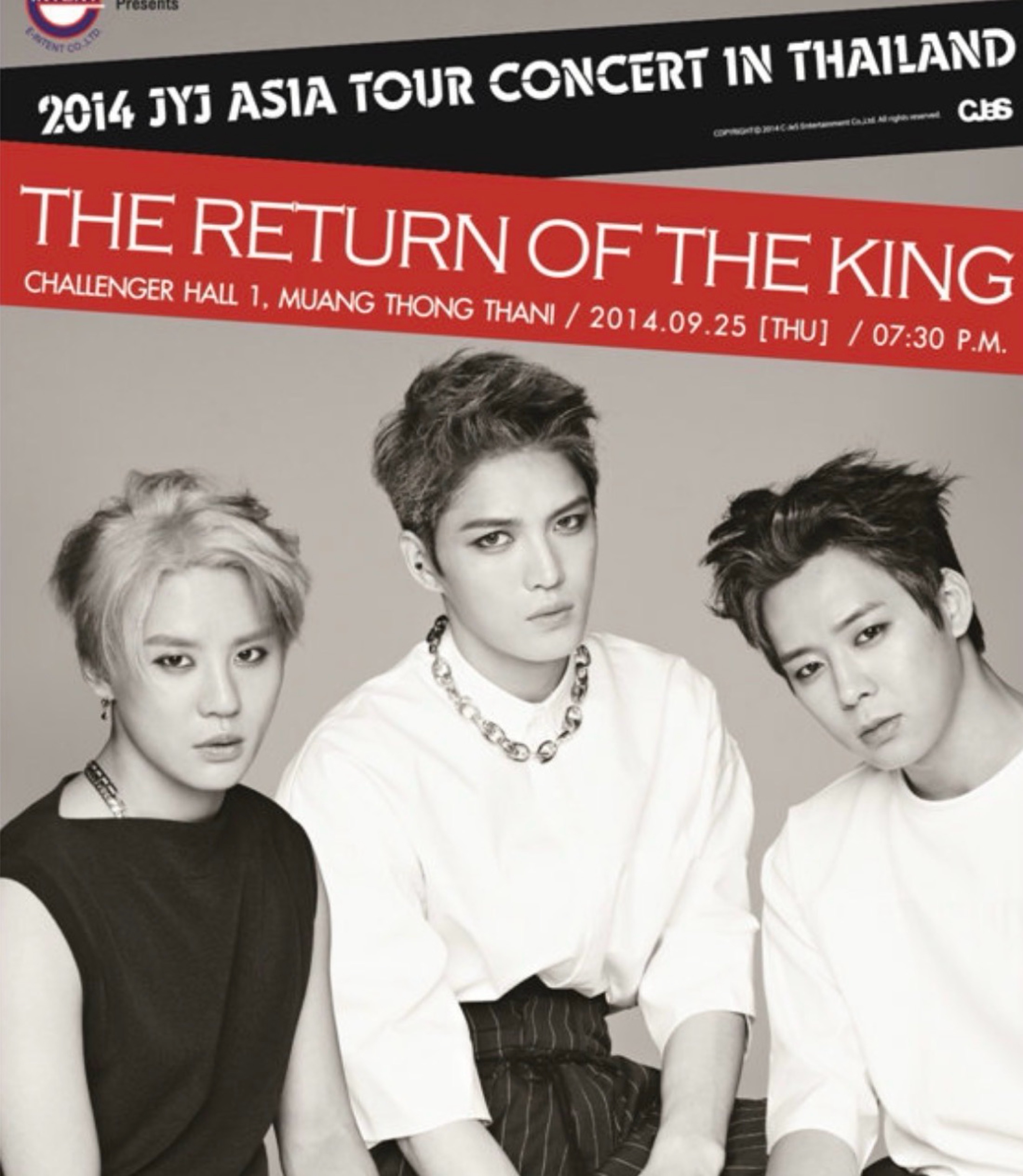 2014 JYJ ASIA TOUR CONCERT IN THAILAND