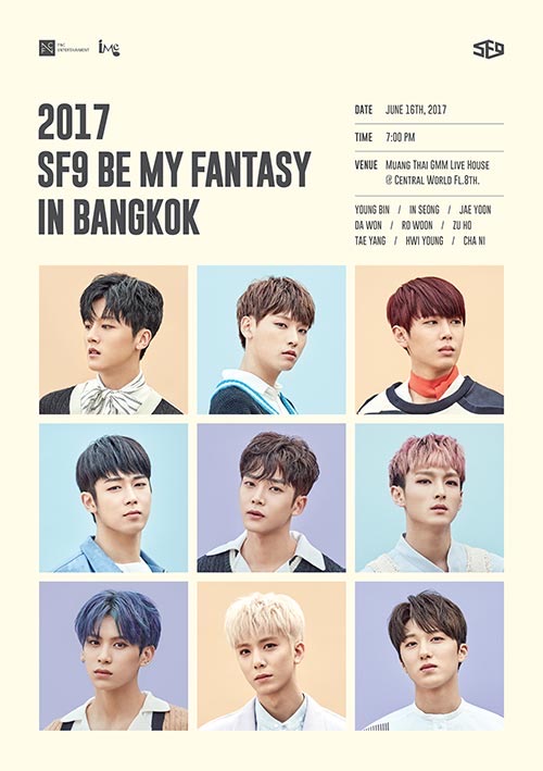 2017 SF9 Be My Fantasy Fanmeeting in Bangkok