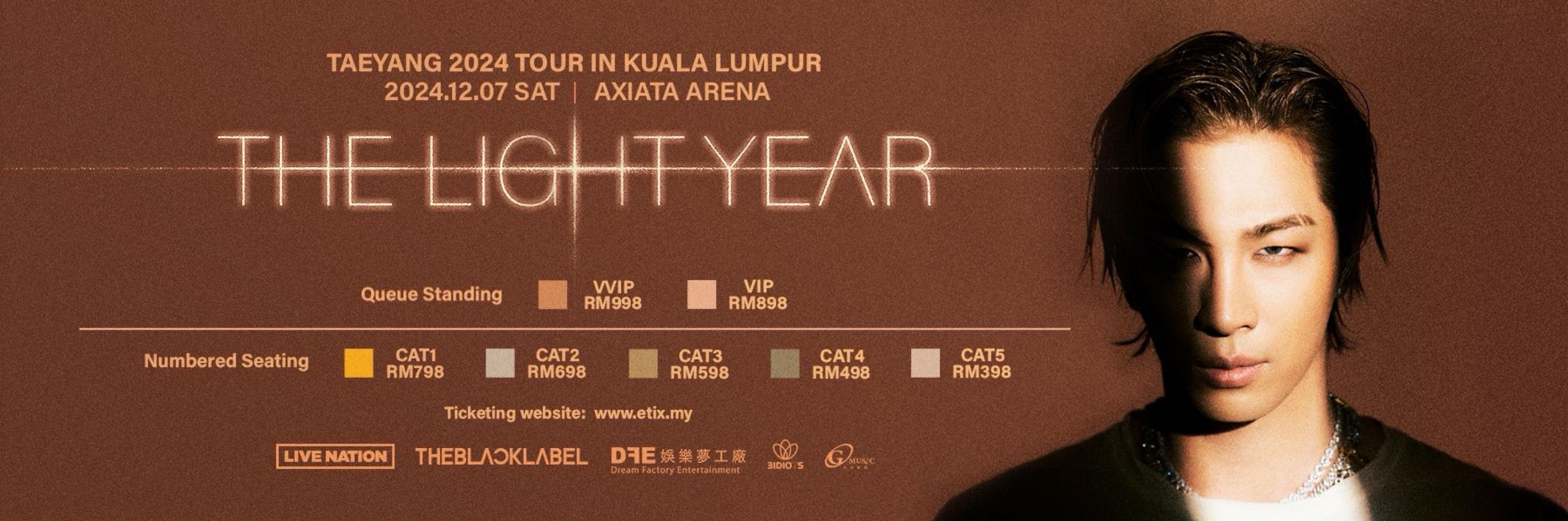Taeyang 2024 Tour The Light Year in BKK