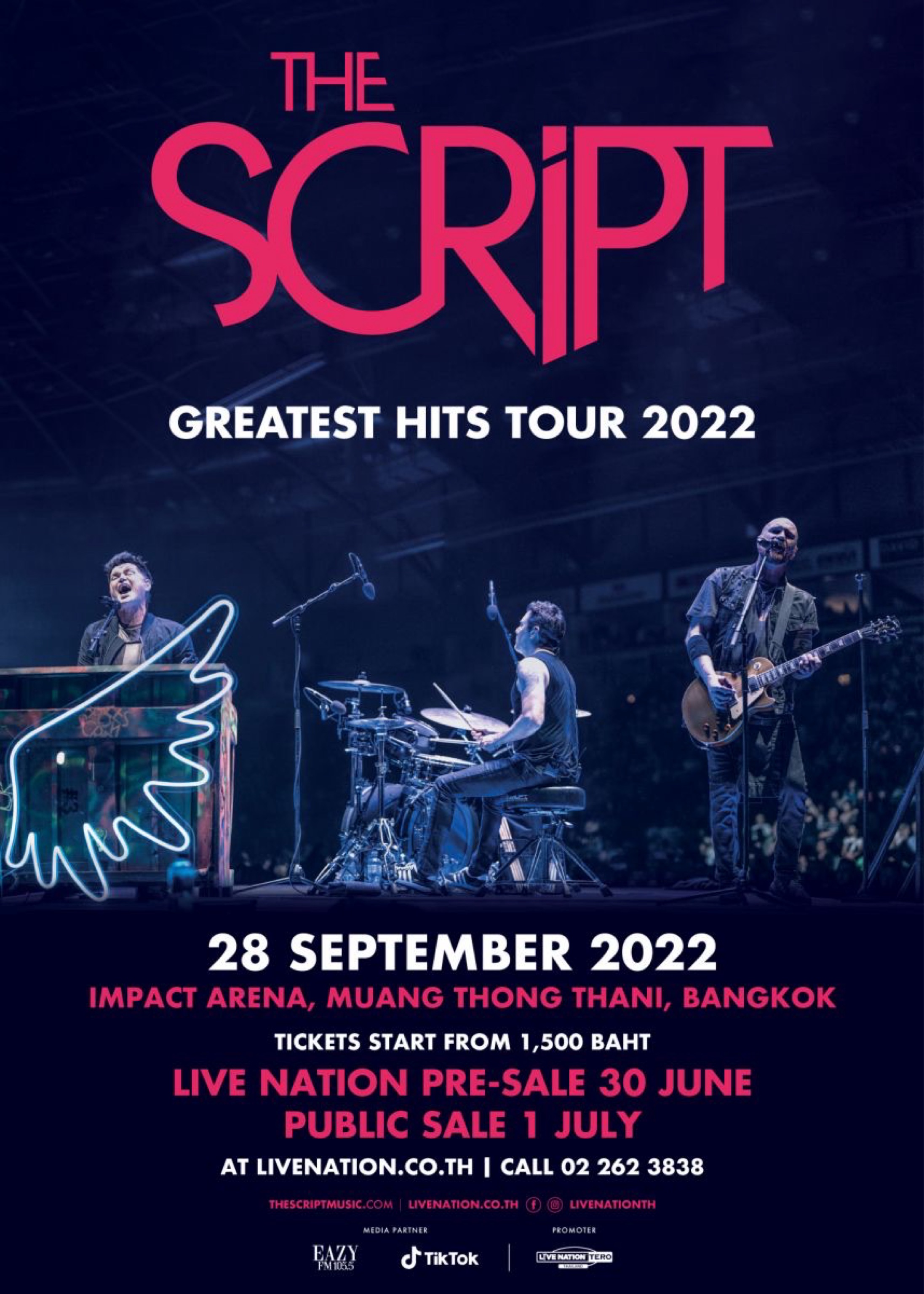 The Script Greatest Hits Live in Bangkok 2022