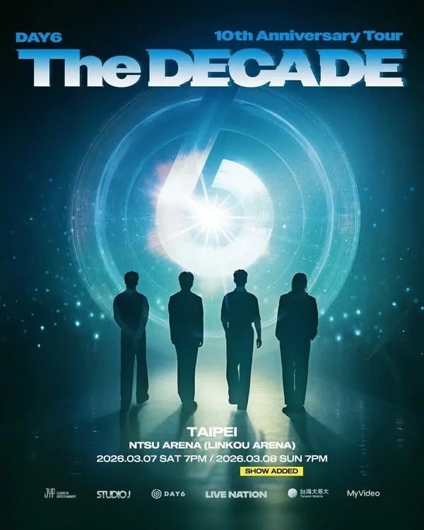 DAY6 10th Anniversary Tour <The DECADE> in TAIPEI