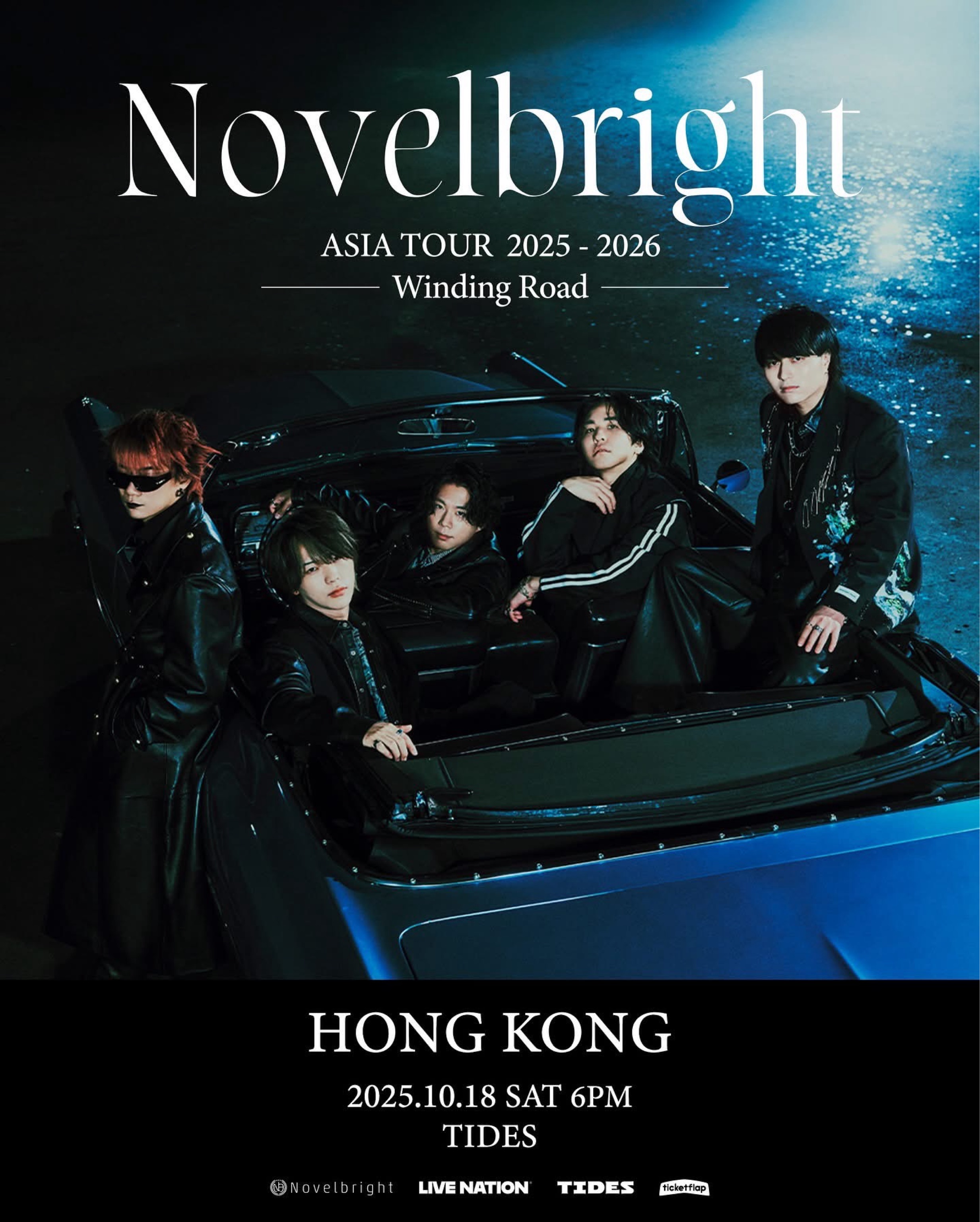 Novelbright ASIA TOUR 2025-2026 ~Winding Road~