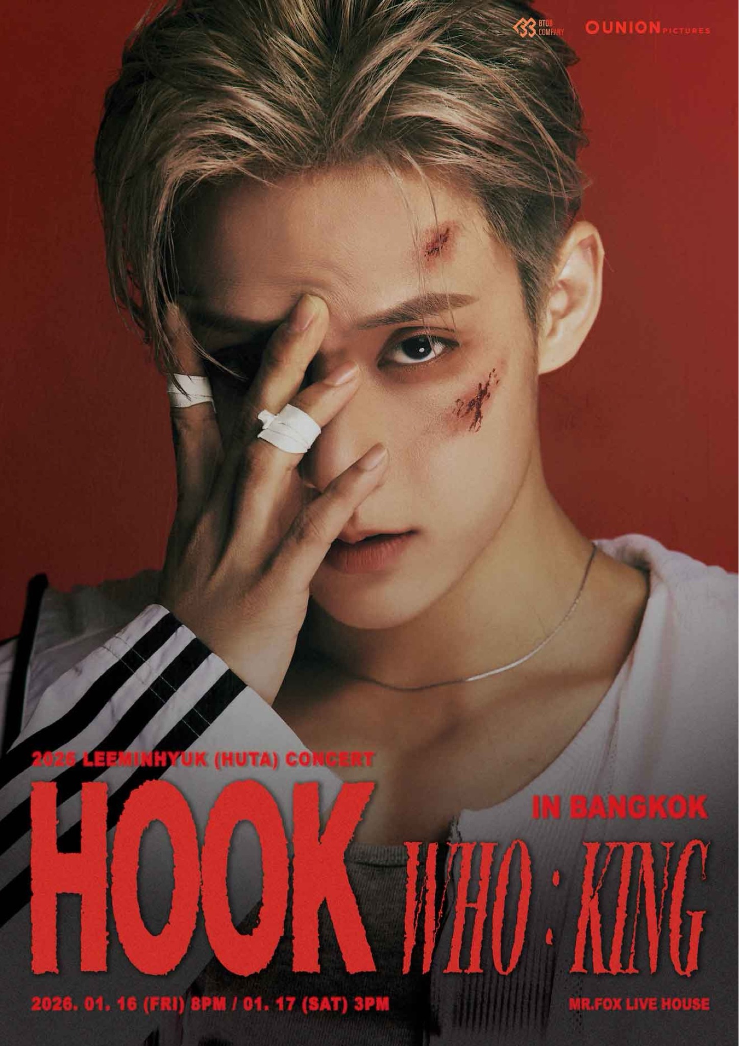 2026 LEE MINHYUK (HUTA) CONCERT 〈HOOK - WHO : KING〉 IN BANGKOK
