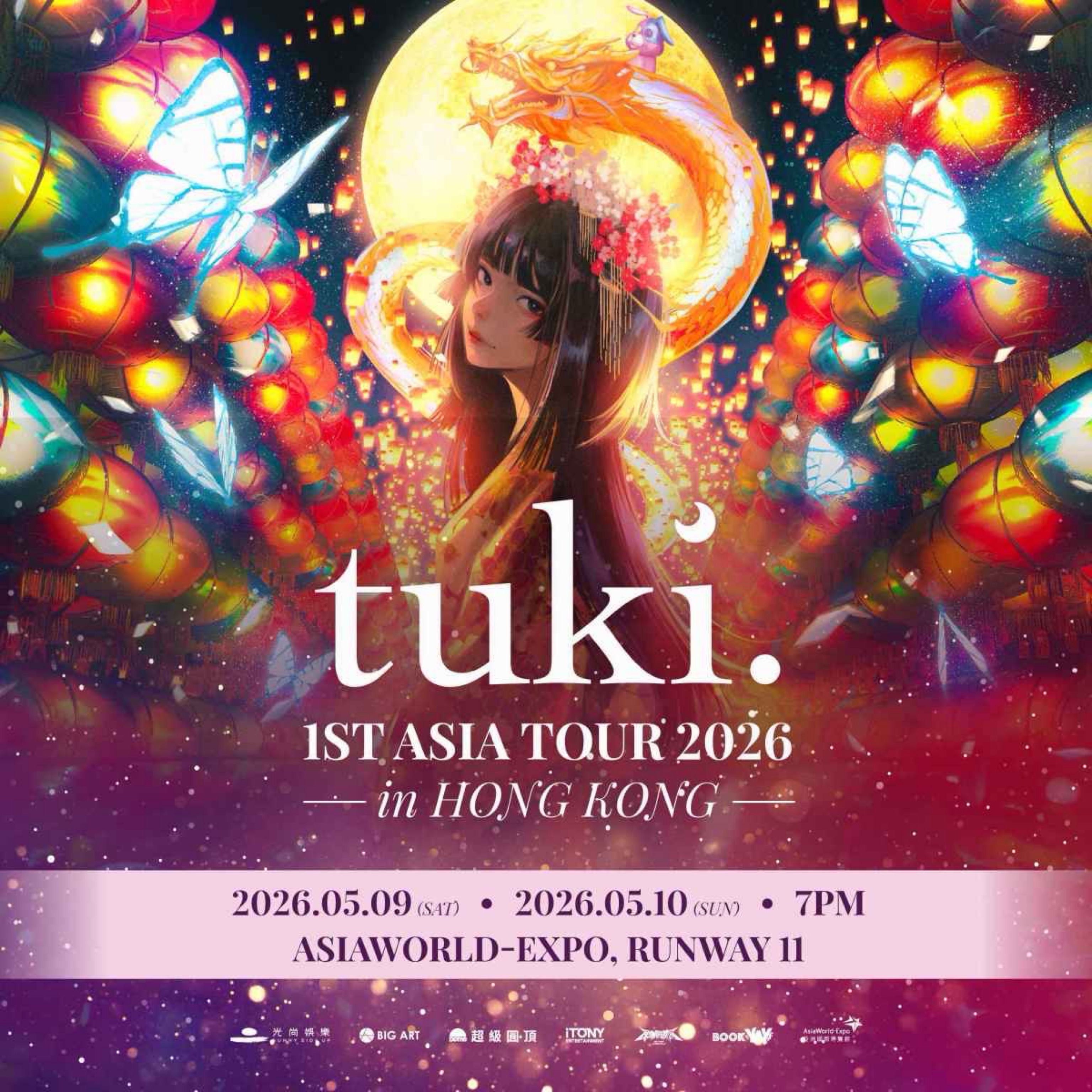 tuki. 1st ASIA TOUR 2026 in HONG KONG