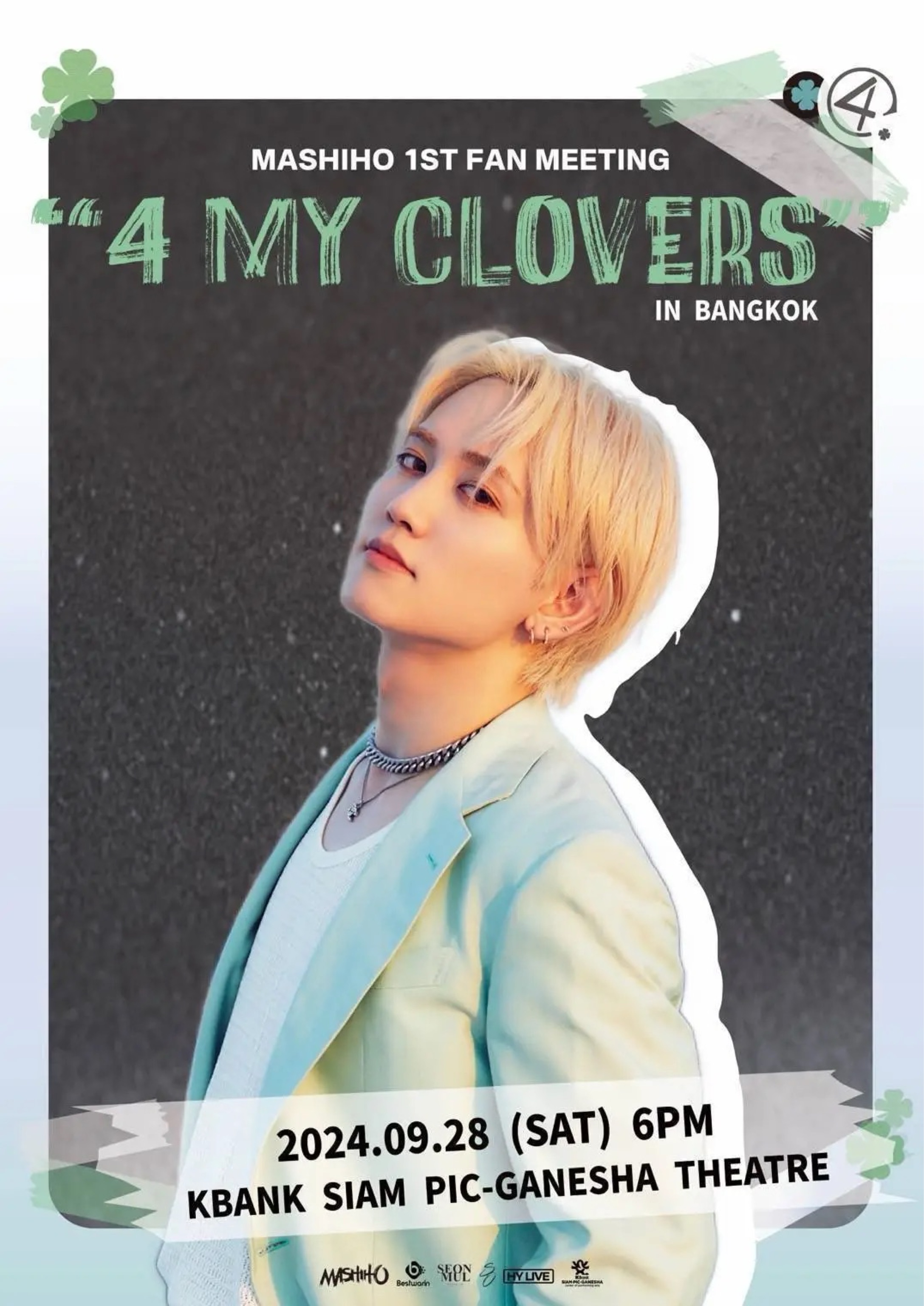 MASHIHO 1ST FAN MEETING “4 MY CLOVERS” IN BANGKOK