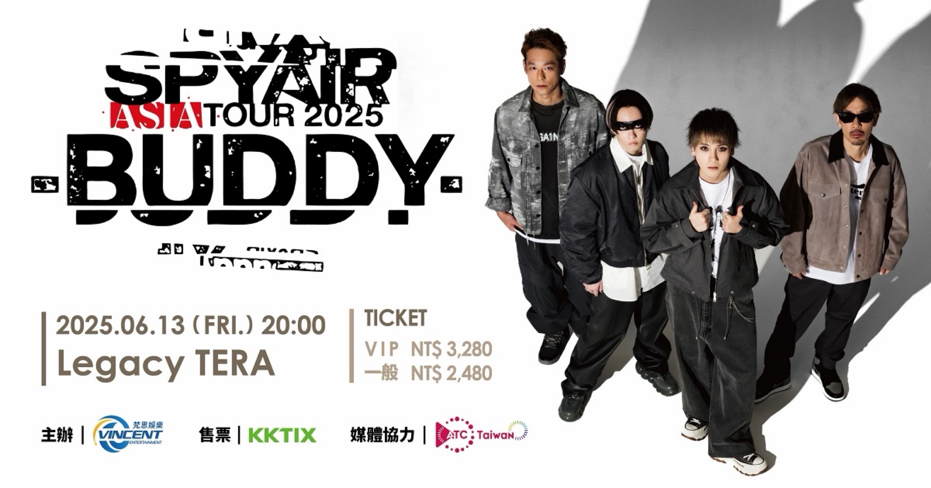 SPYAIR ASIA TOUR 2025 - BUDDY - in Taipei