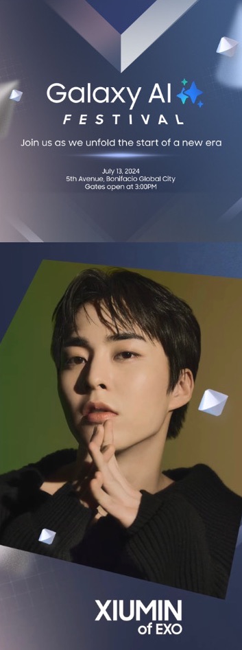 Samsung Philippines X Xiumin ‘Galaxy AI Festival’ in Manila