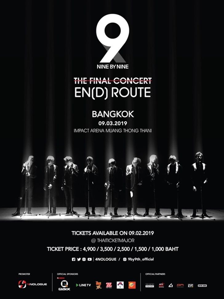 9by9EN(D)ROUTE-The final concert 2019