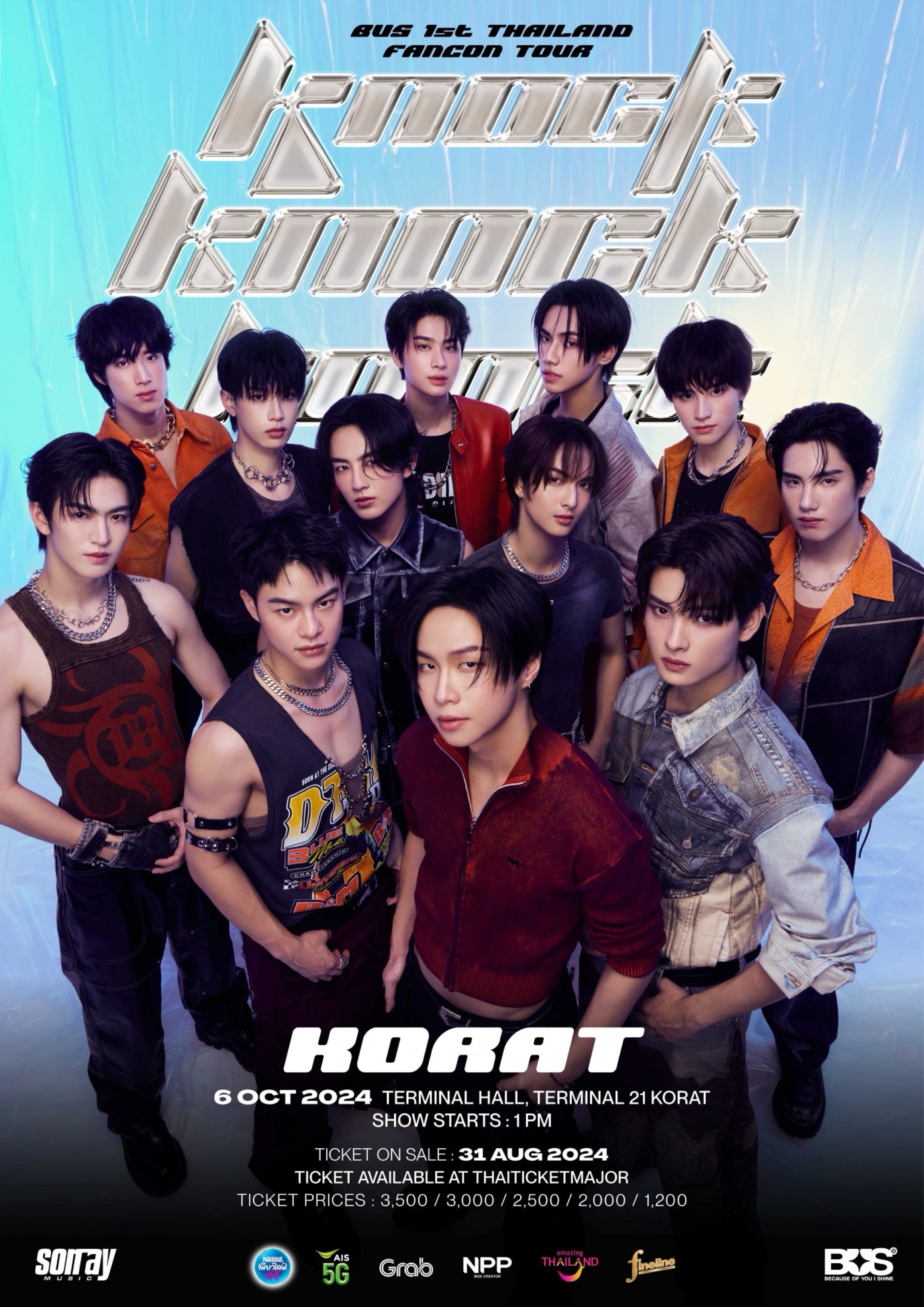 Knock Knock Knock : BUS 1st THAILAND FANCON TOUR Korat