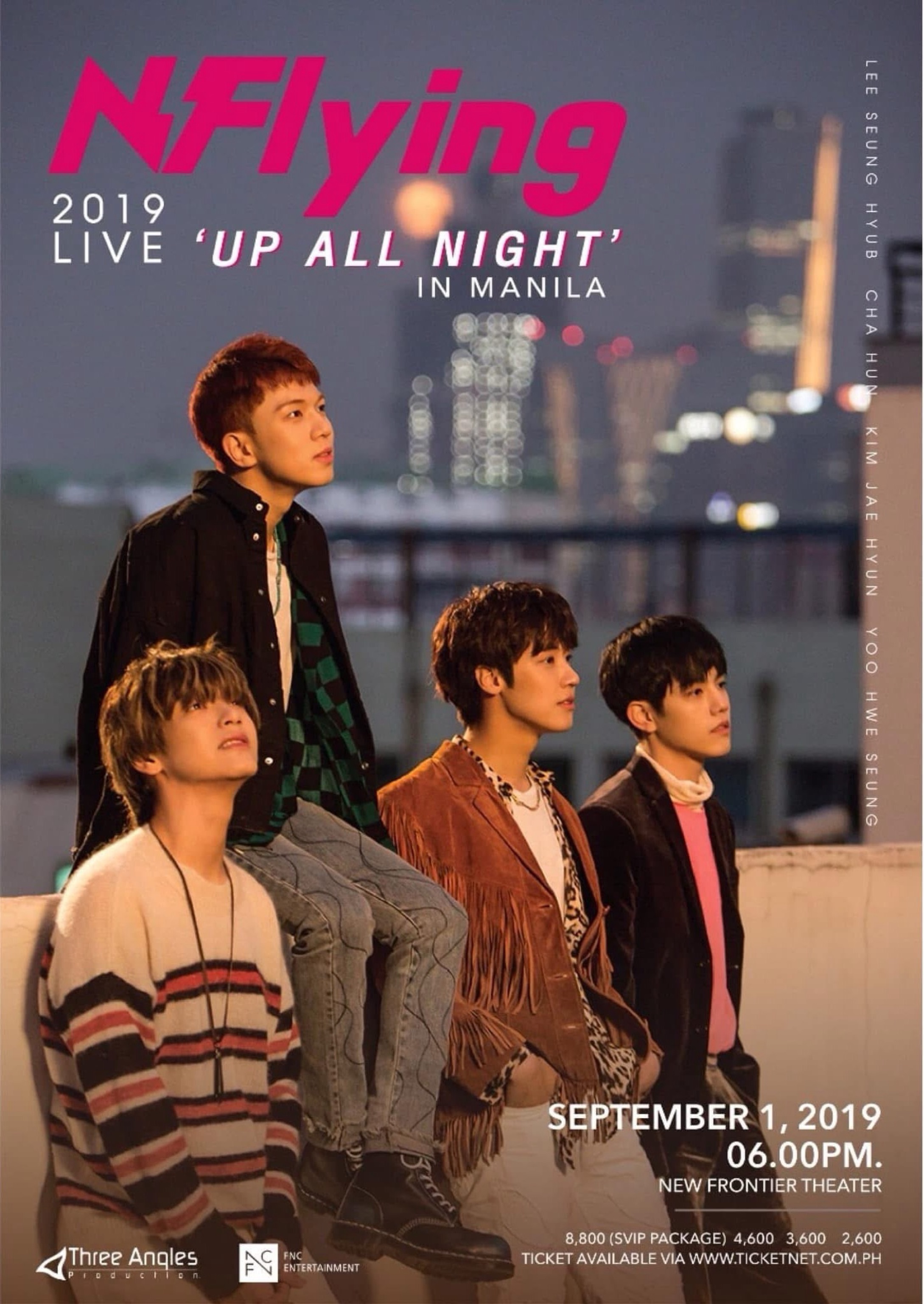 N.Flying 2019 Live ‘Up All Night’ in Manila