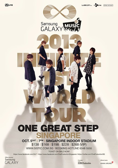 「2013 INFINITE 1ST WORLD TOUR ’ONE GREAT STEP‘ in Singapore