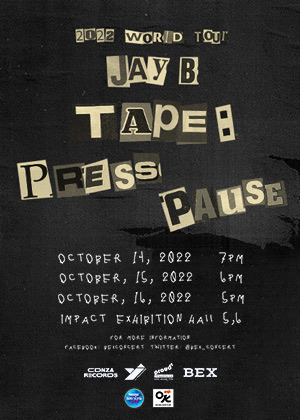2022 WORLD TOUR JAY B “TAPE: PRESS PAUSE” in Bangkok