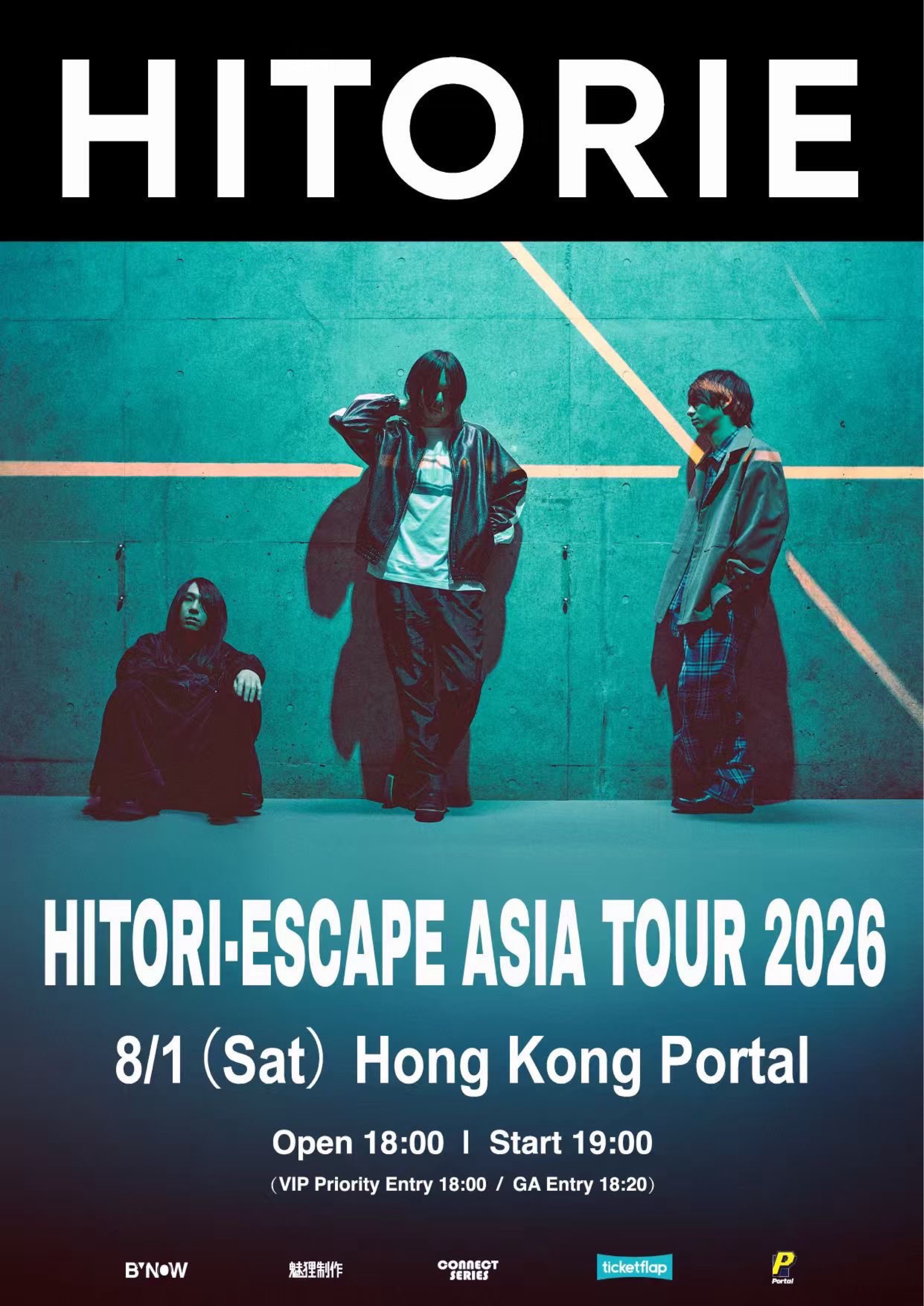 HITORI-ESCAPE ASIA TOUR 2026 in Hong Kong