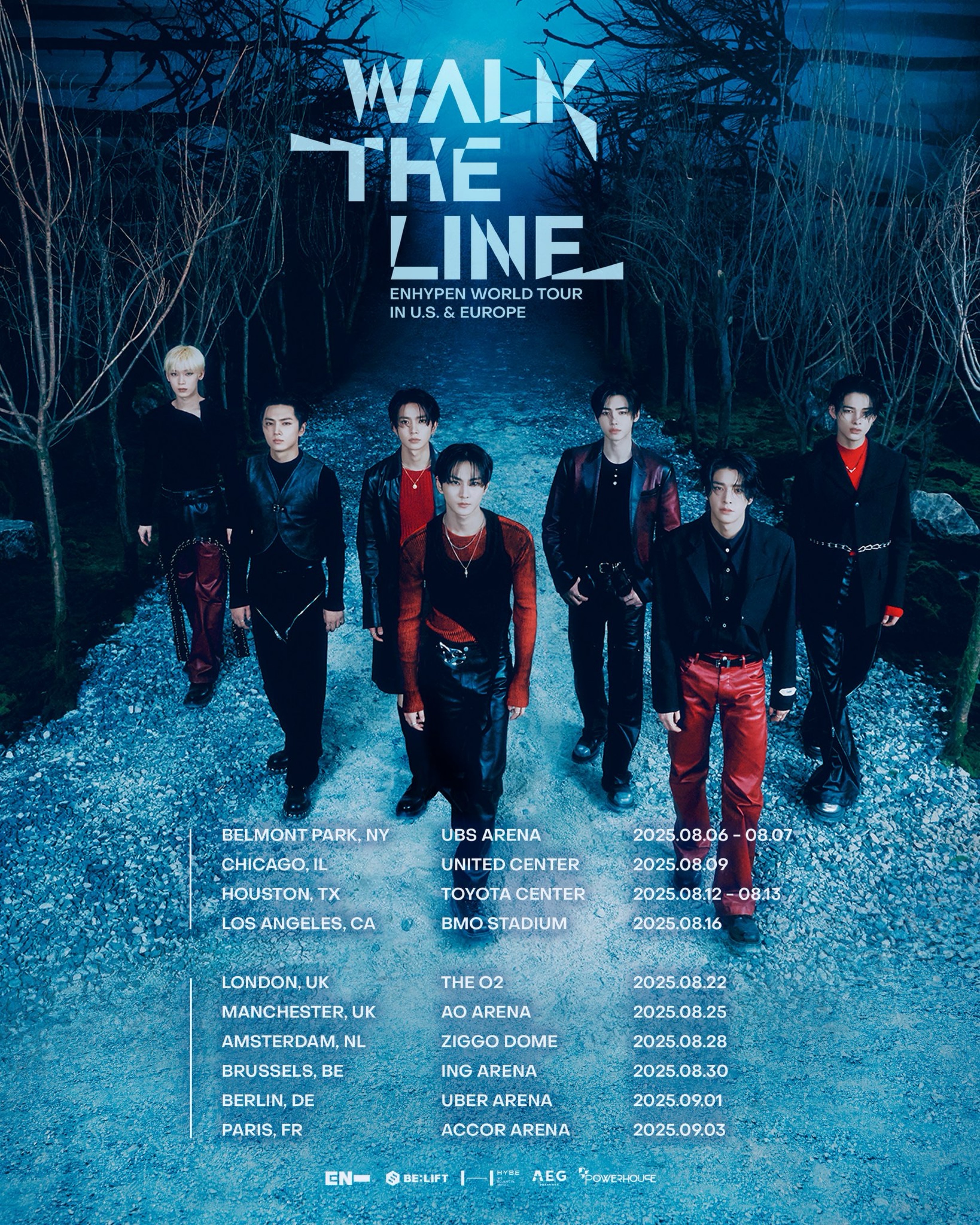ENHYPEN WORLD TOUR 'WALK THE LINE' IN BRUSSELS